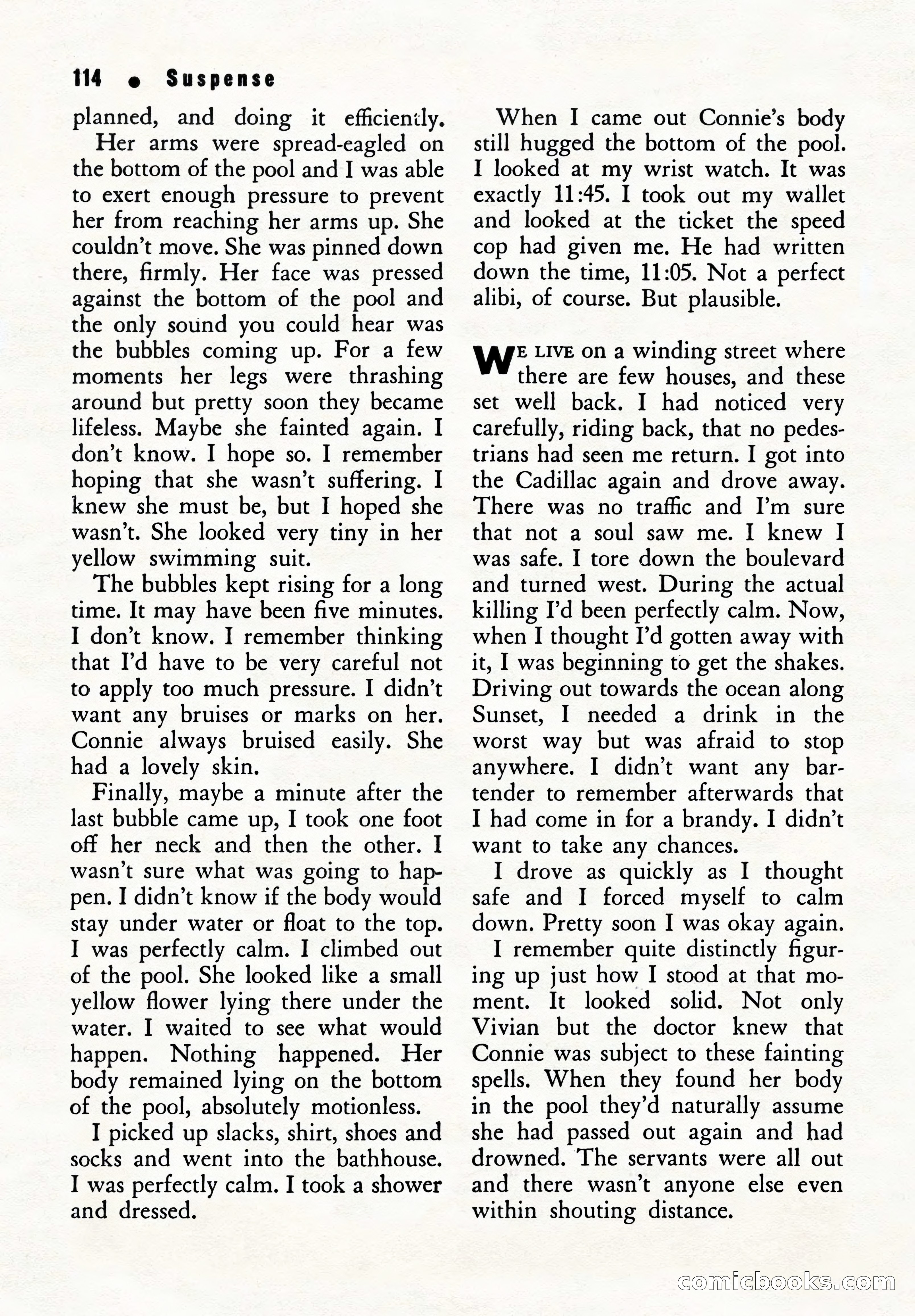 Suspense Magazine, Summer 1951 — page 116 of 132
