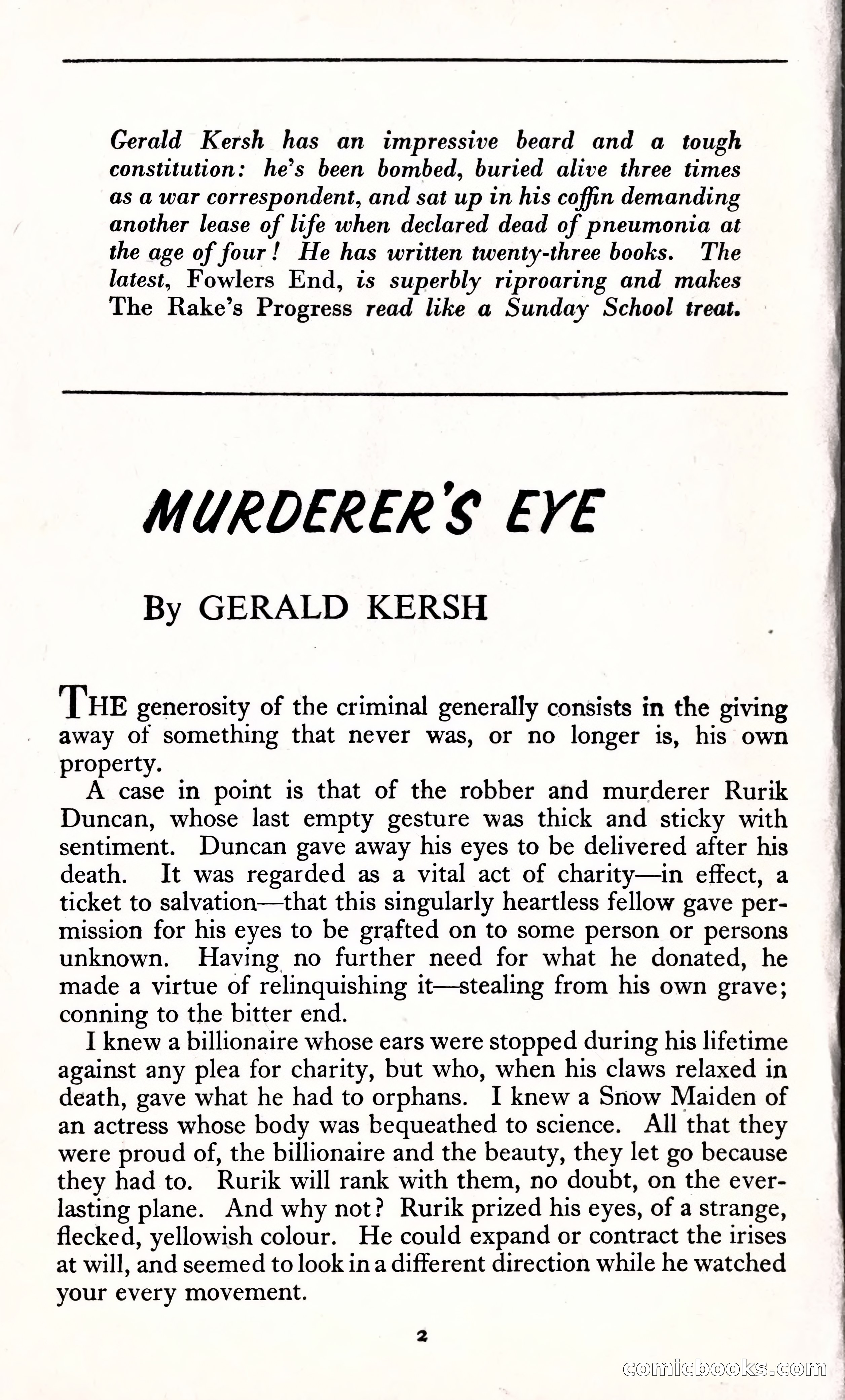 Suspense (UK), Vol. 1, No. 1 — page 4 of 164