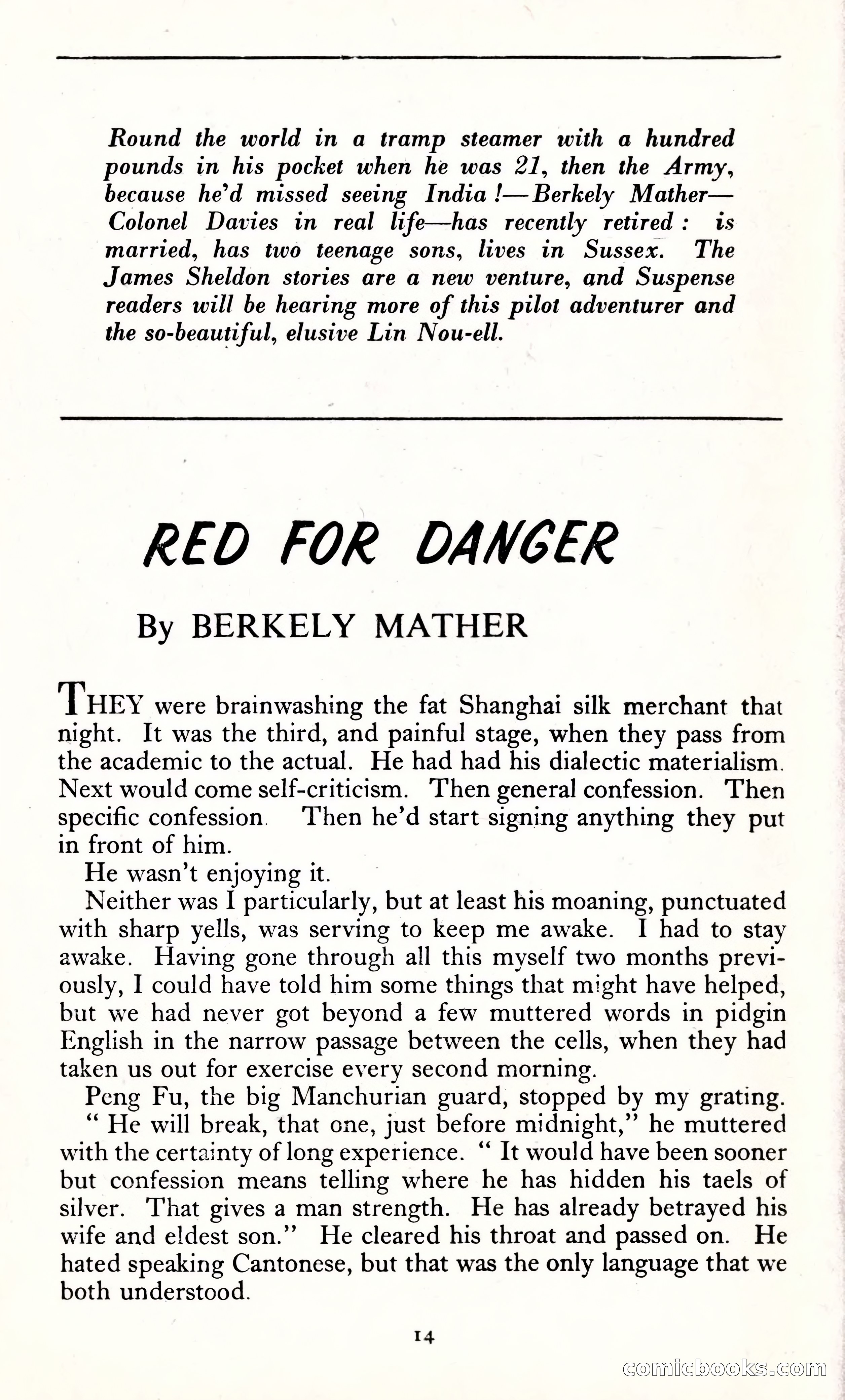 Suspense (UK), Vol. 1, No. 1 — page 16 of 164