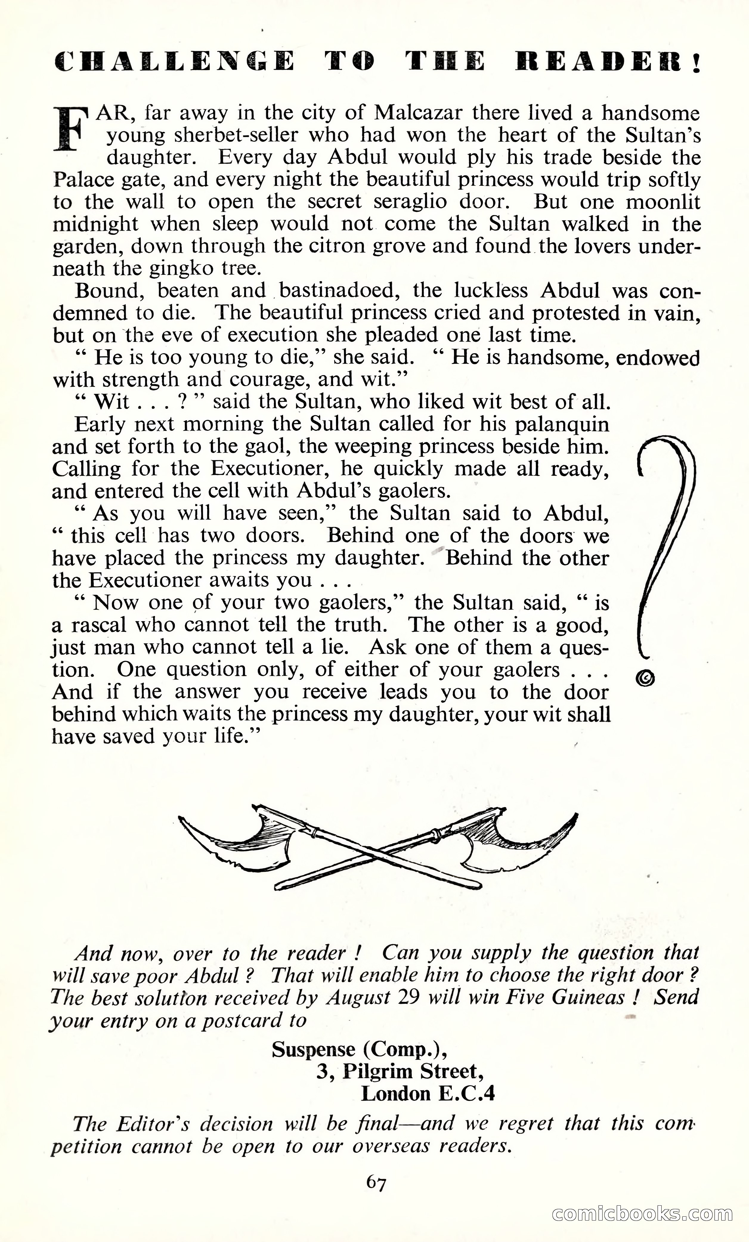 Suspense (UK), Vol. 1, No. 1 — page 69 of 164