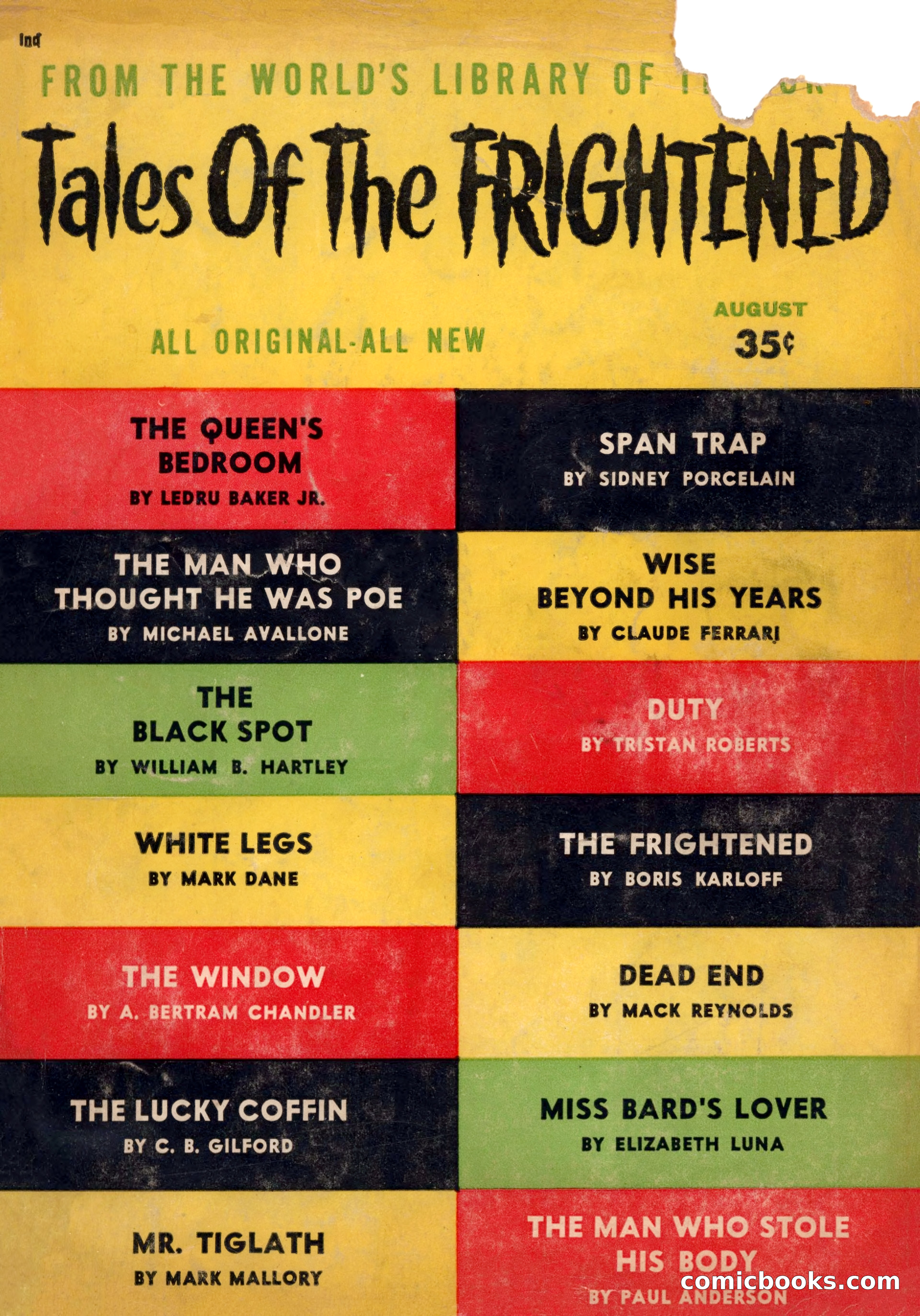 Tales of the Frightened, Vol. 1, No. 2 — page 1 of 132