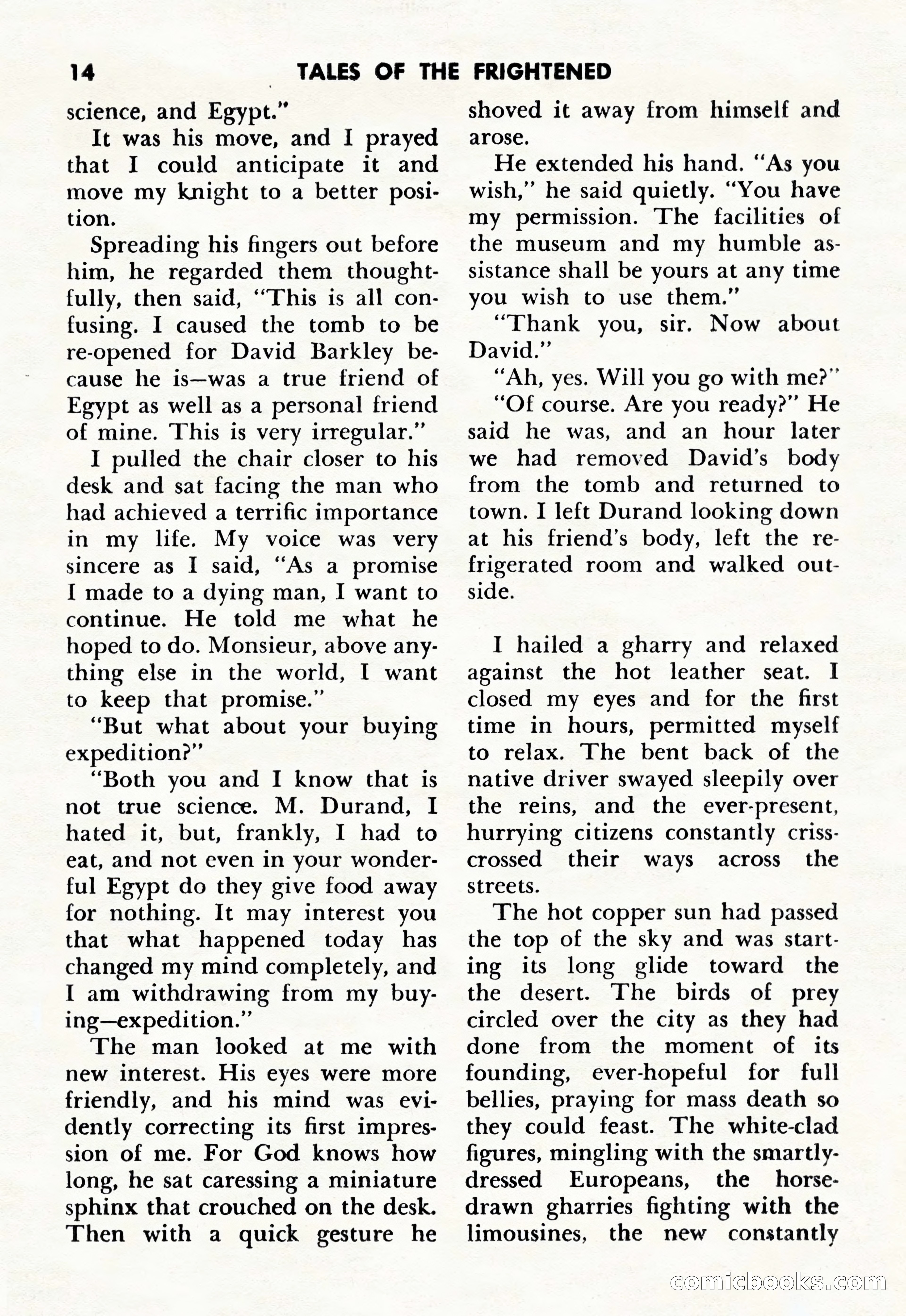 Tales of the Frightened, Vol. 1, No. 2 — page 16 of 132