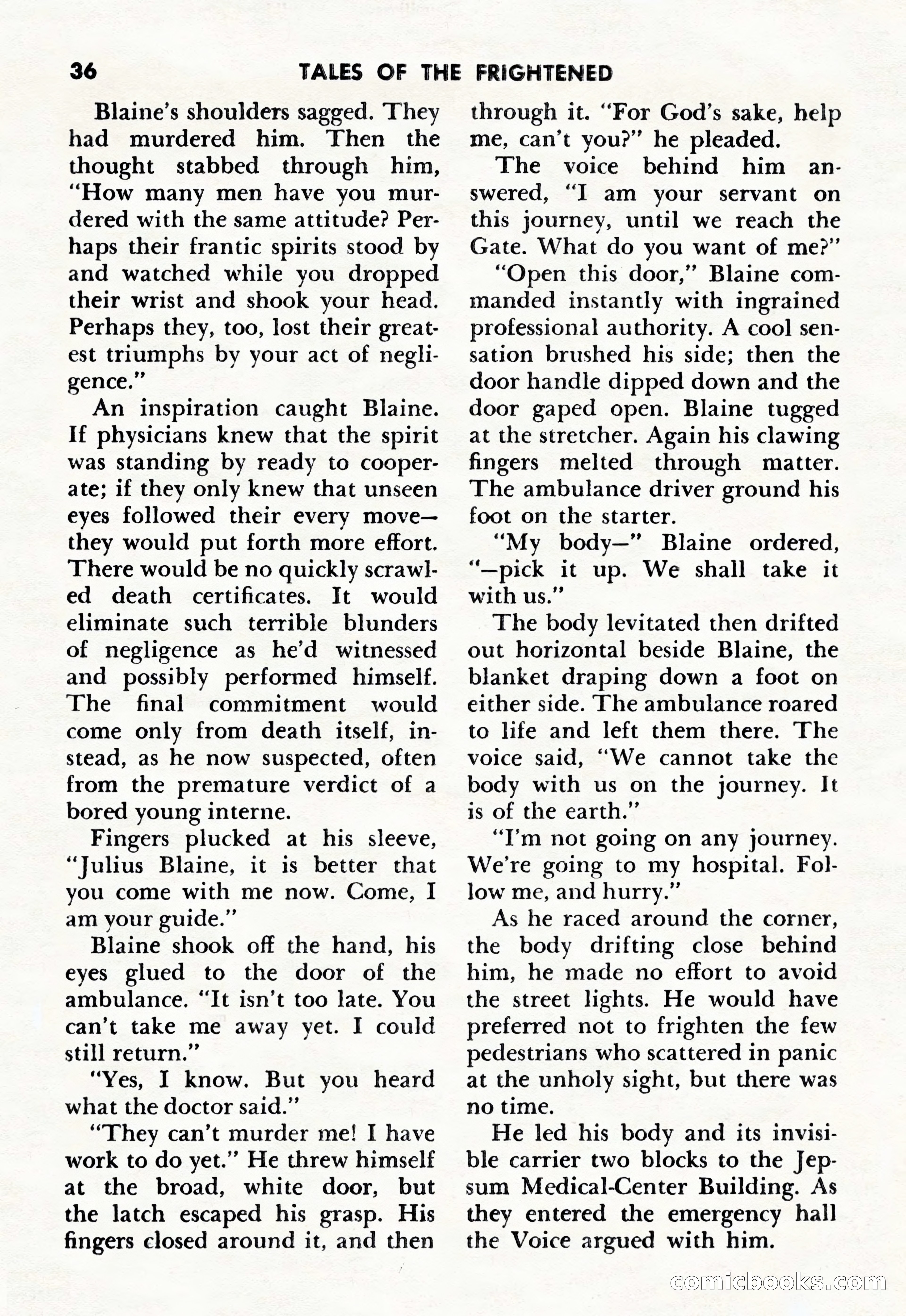 Tales of the Frightened, Vol. 1, No. 2 — page 38 of 132