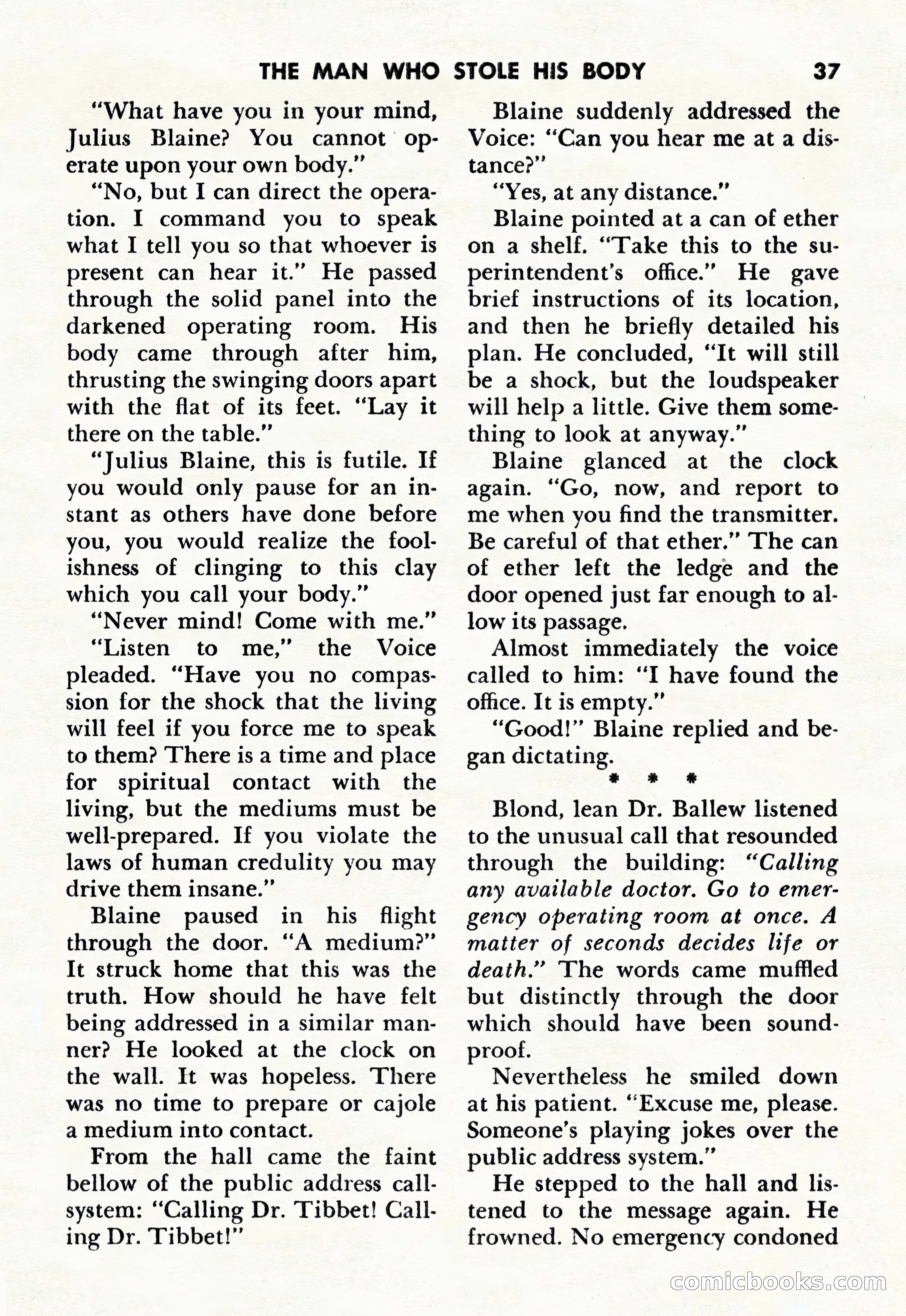 Tales of the Frightened, Vol. 1, No. 2 — page 39 of 132