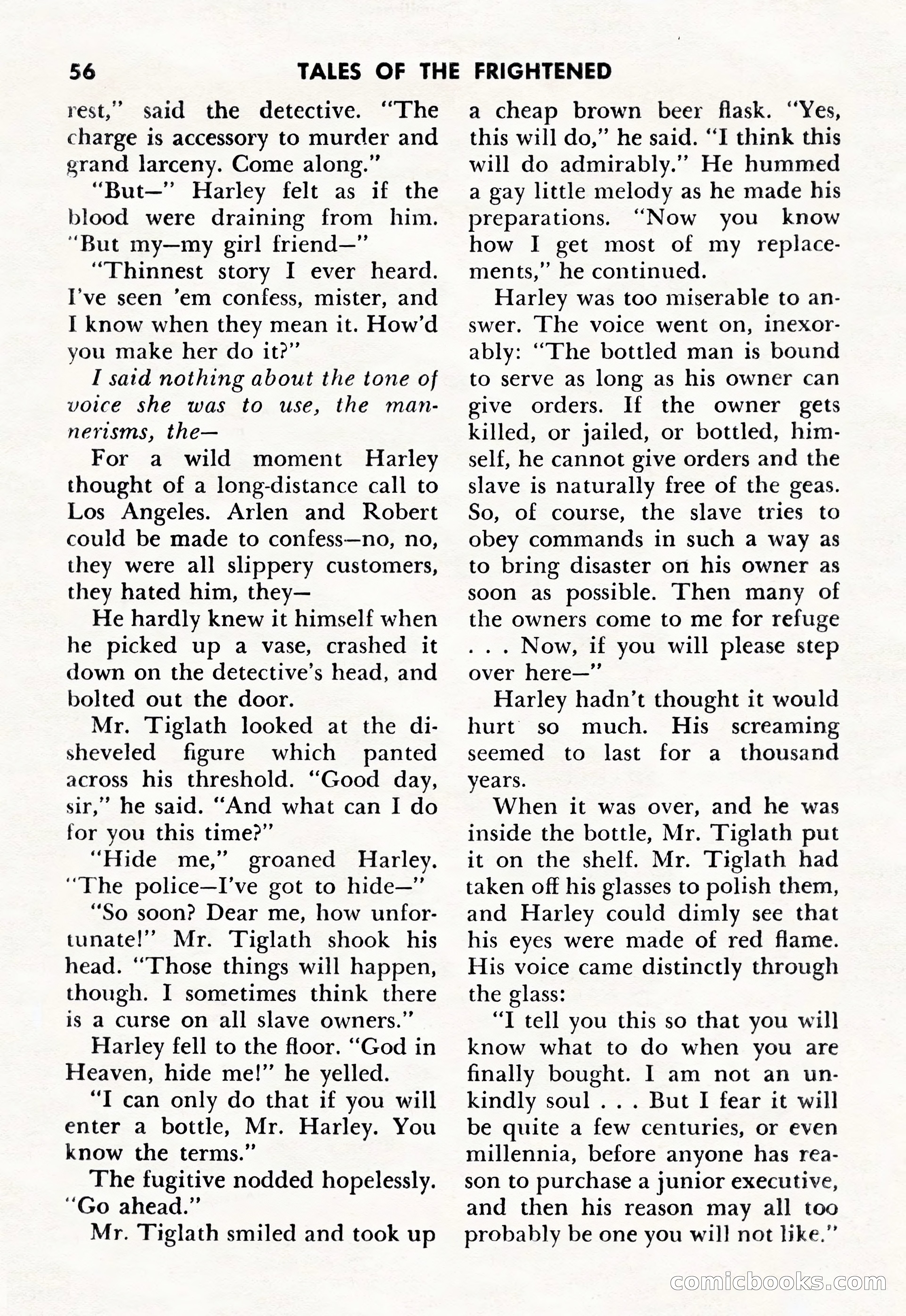 Tales of the Frightened, Vol. 1, No. 2 — page 58 of 132