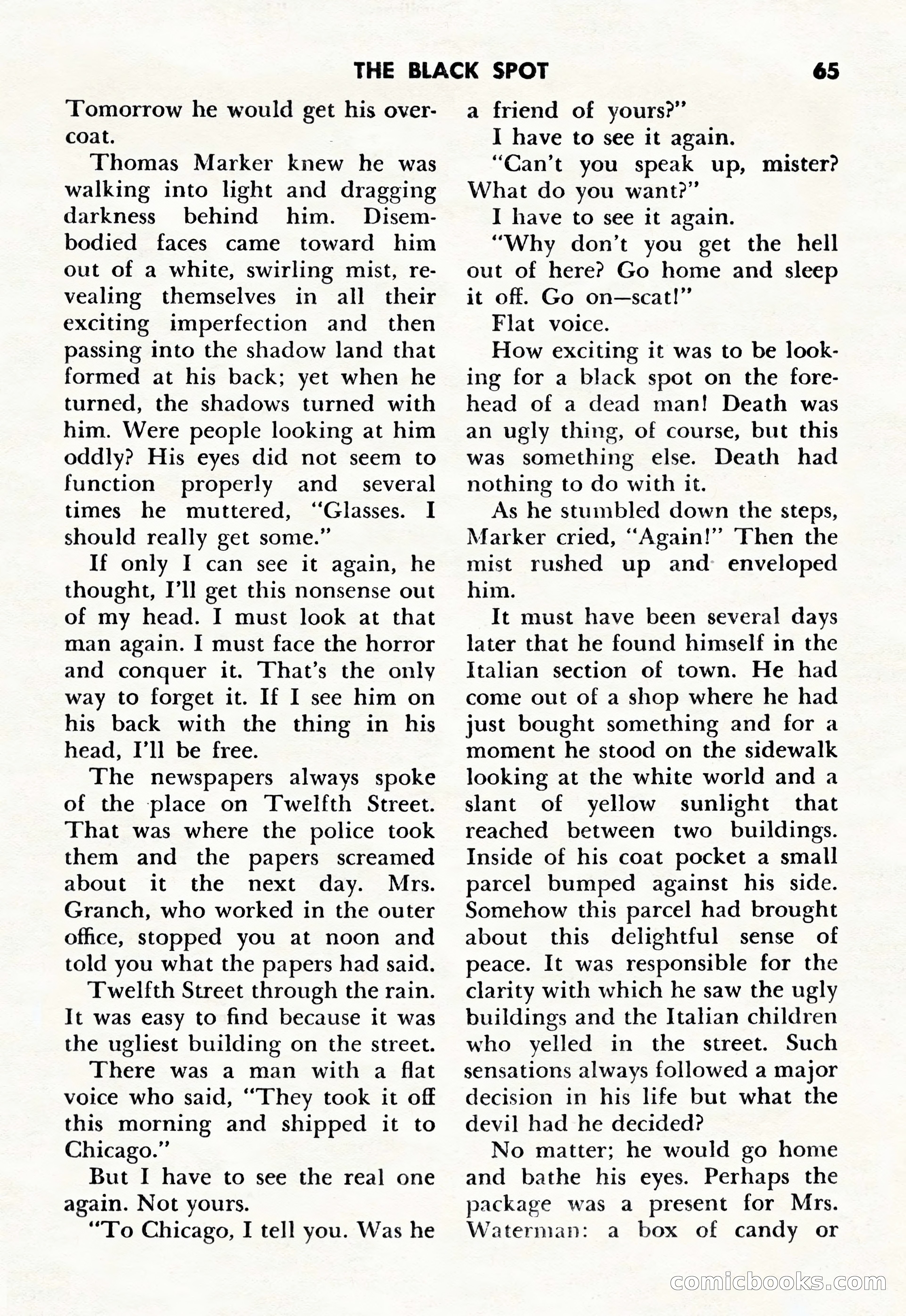 Tales of the Frightened, Vol. 1, No. 2 — page 67 of 132