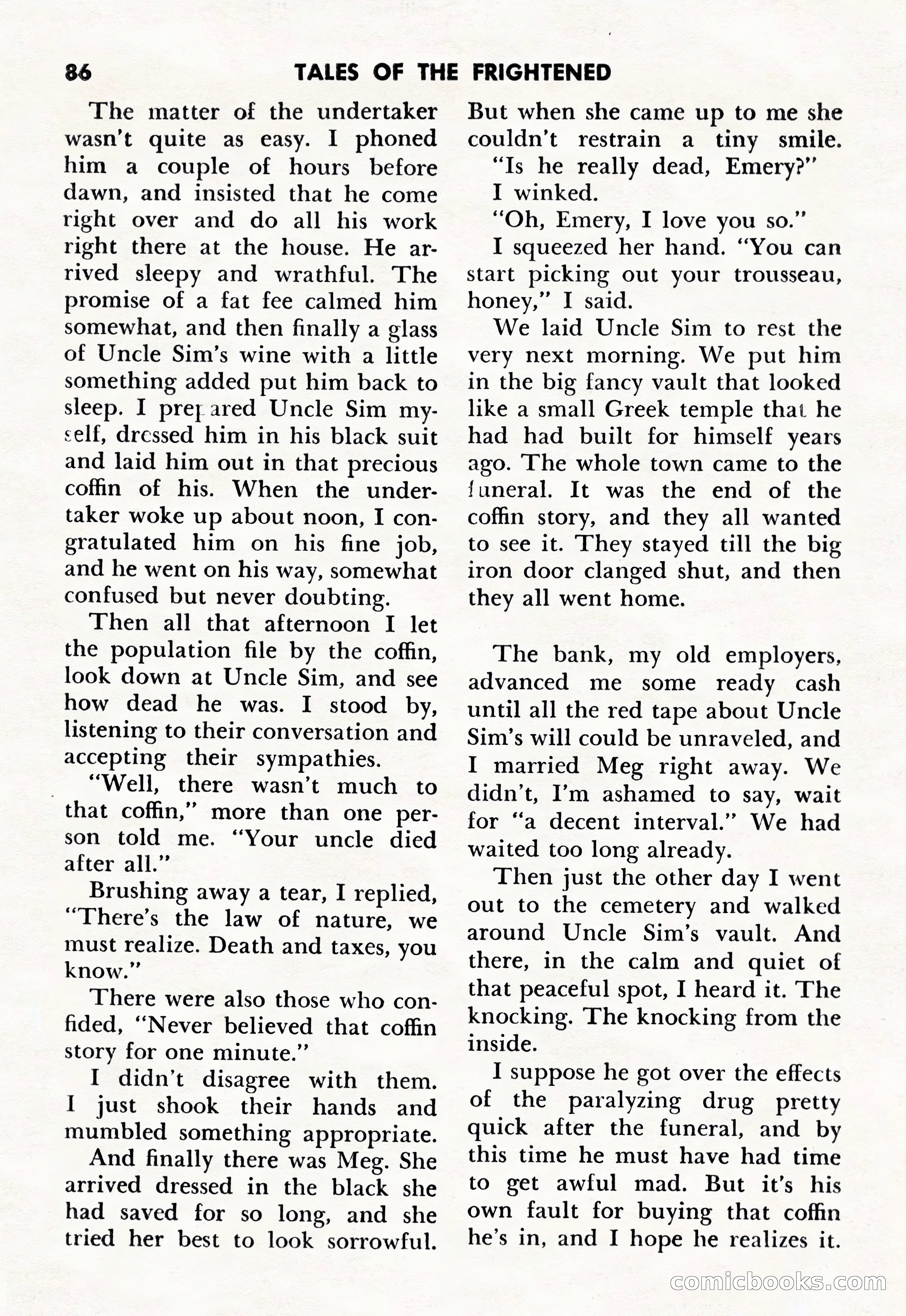 Tales of the Frightened, Vol. 1, No. 2 — page 88 of 132