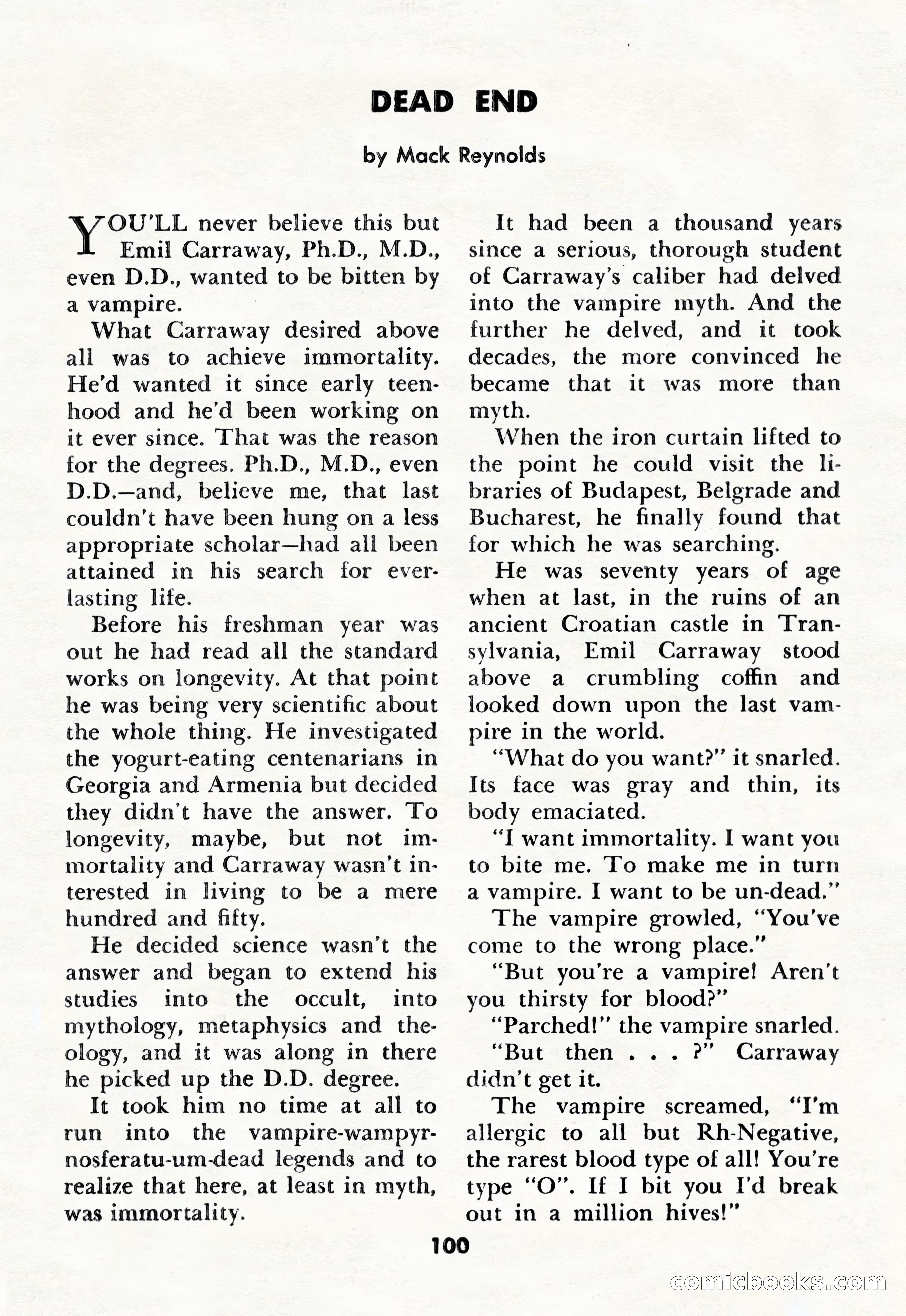 Tales of the Frightened, Vol. 1, No. 2 — page 102 of 132
