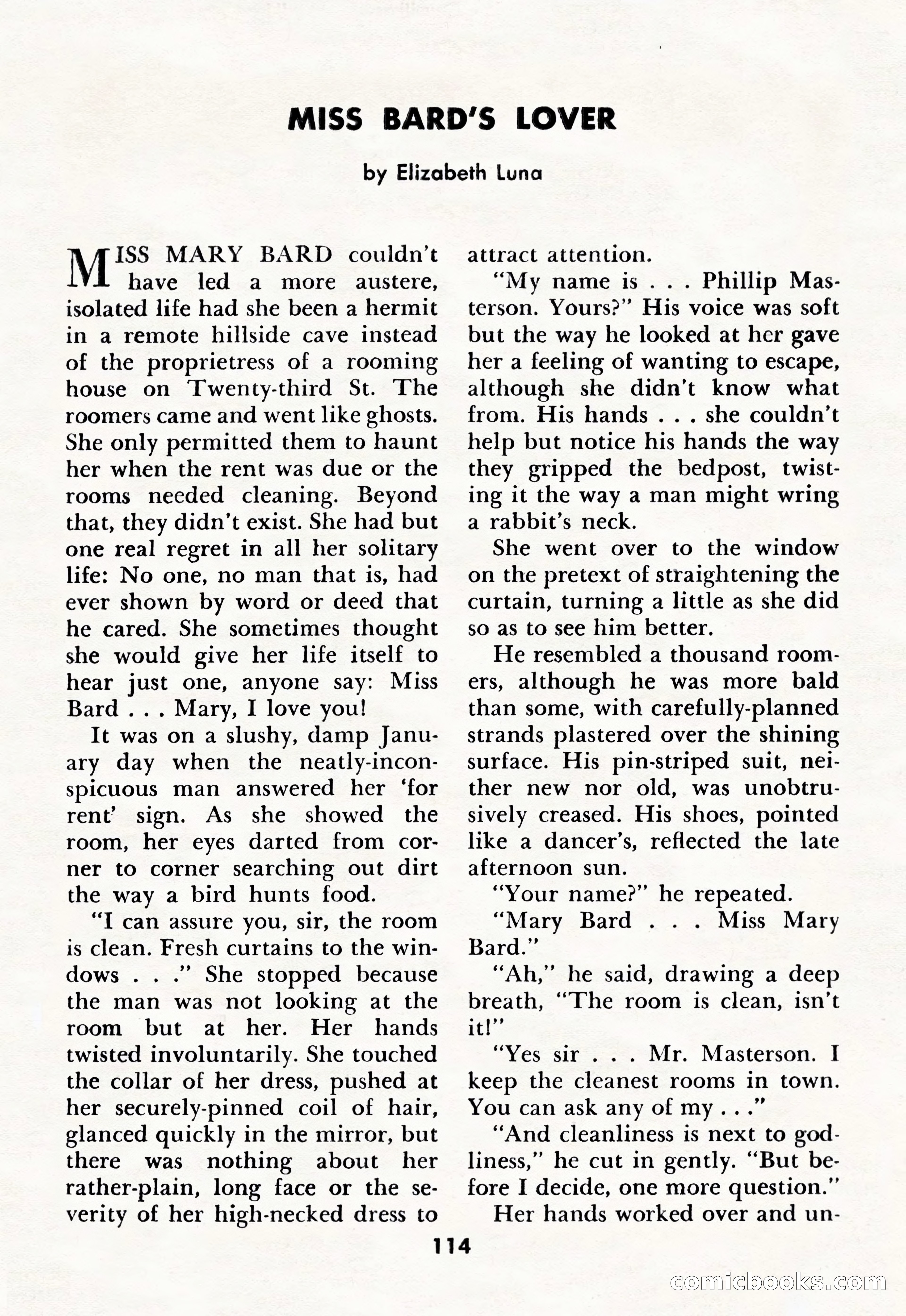 Tales of the Frightened, Vol. 1, No. 2 — page 116 of 132