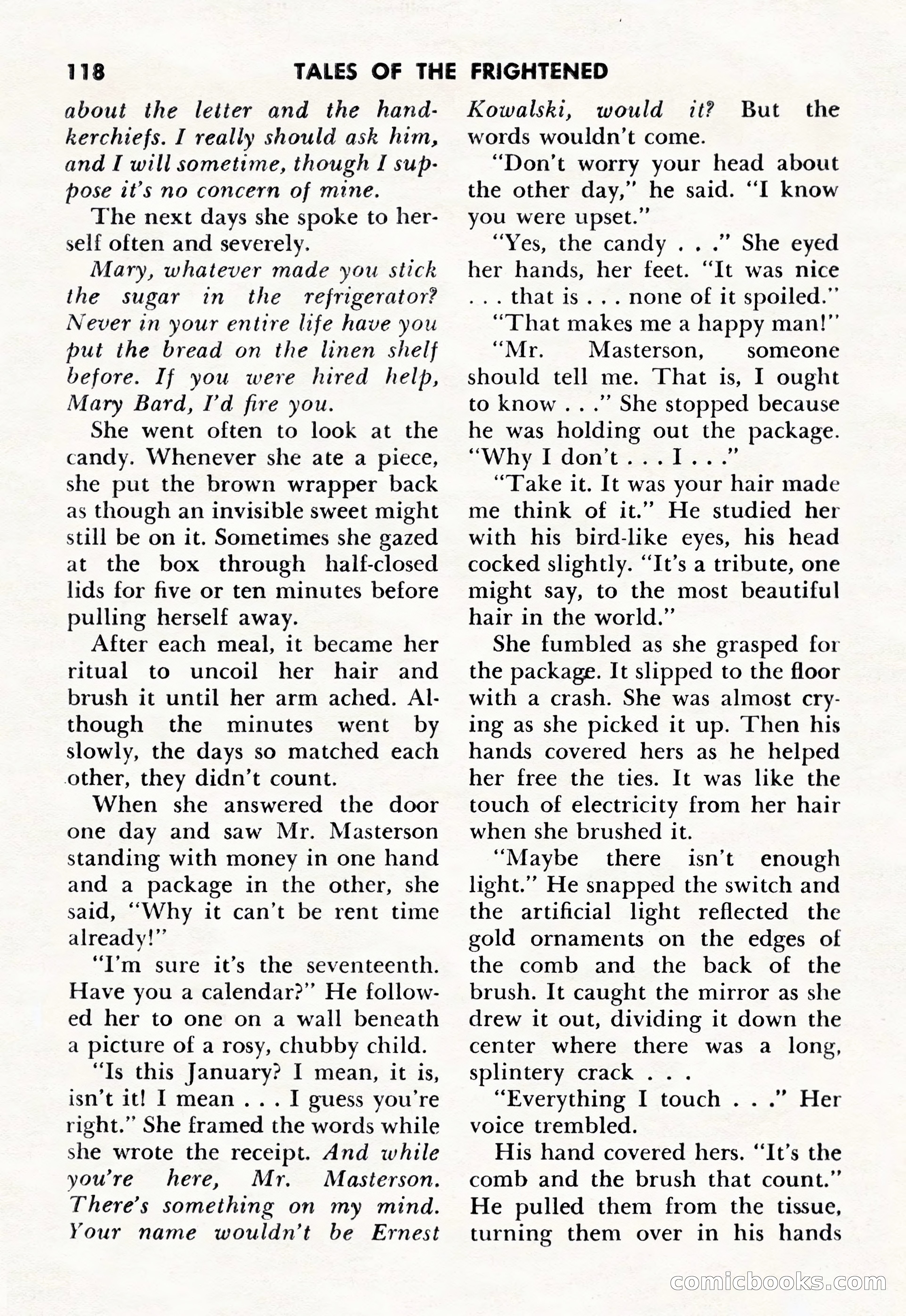 Tales of the Frightened, Vol. 1, No. 2 — page 120 of 132