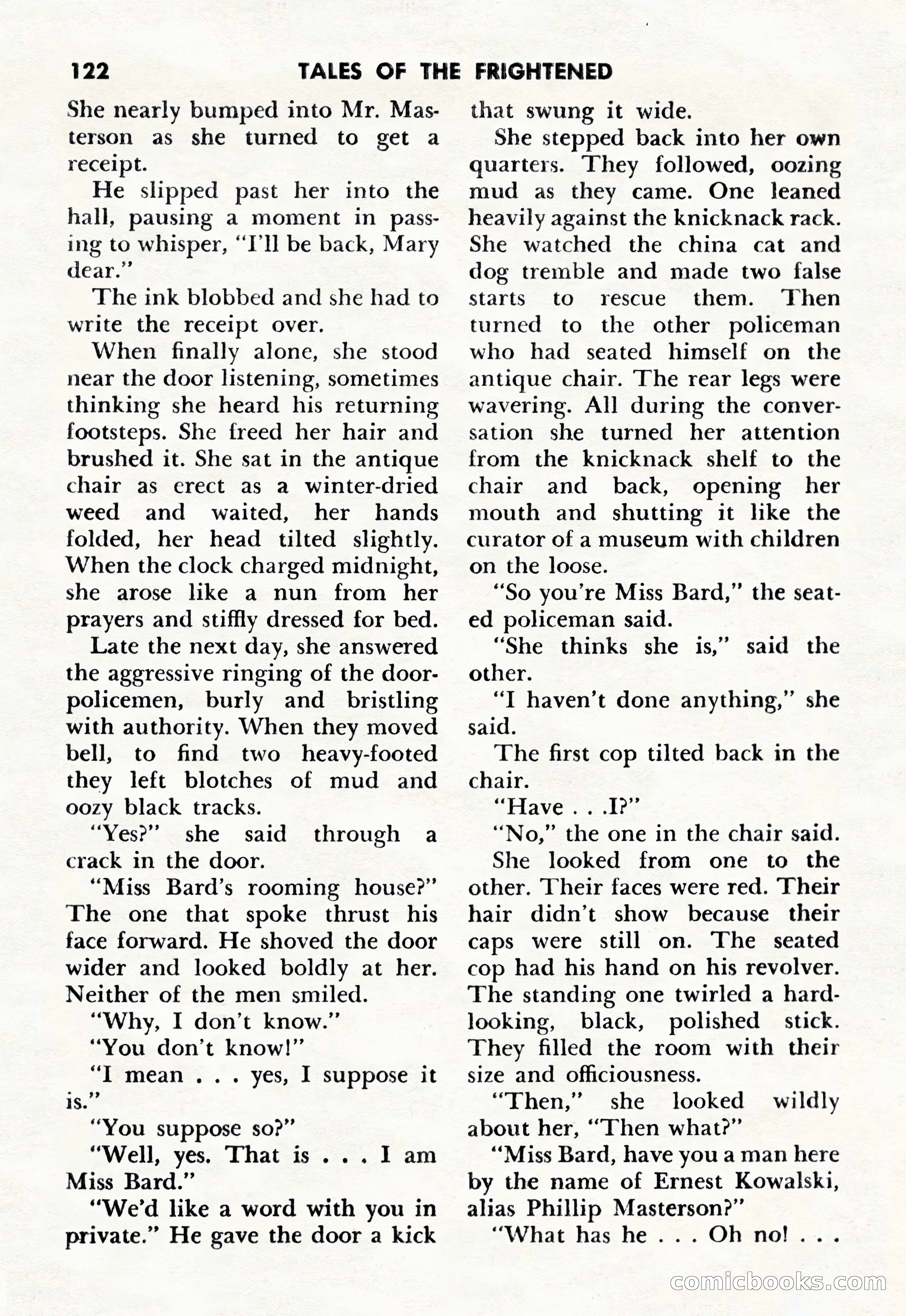 Tales of the Frightened, Vol. 1, No. 2 — page 124 of 132