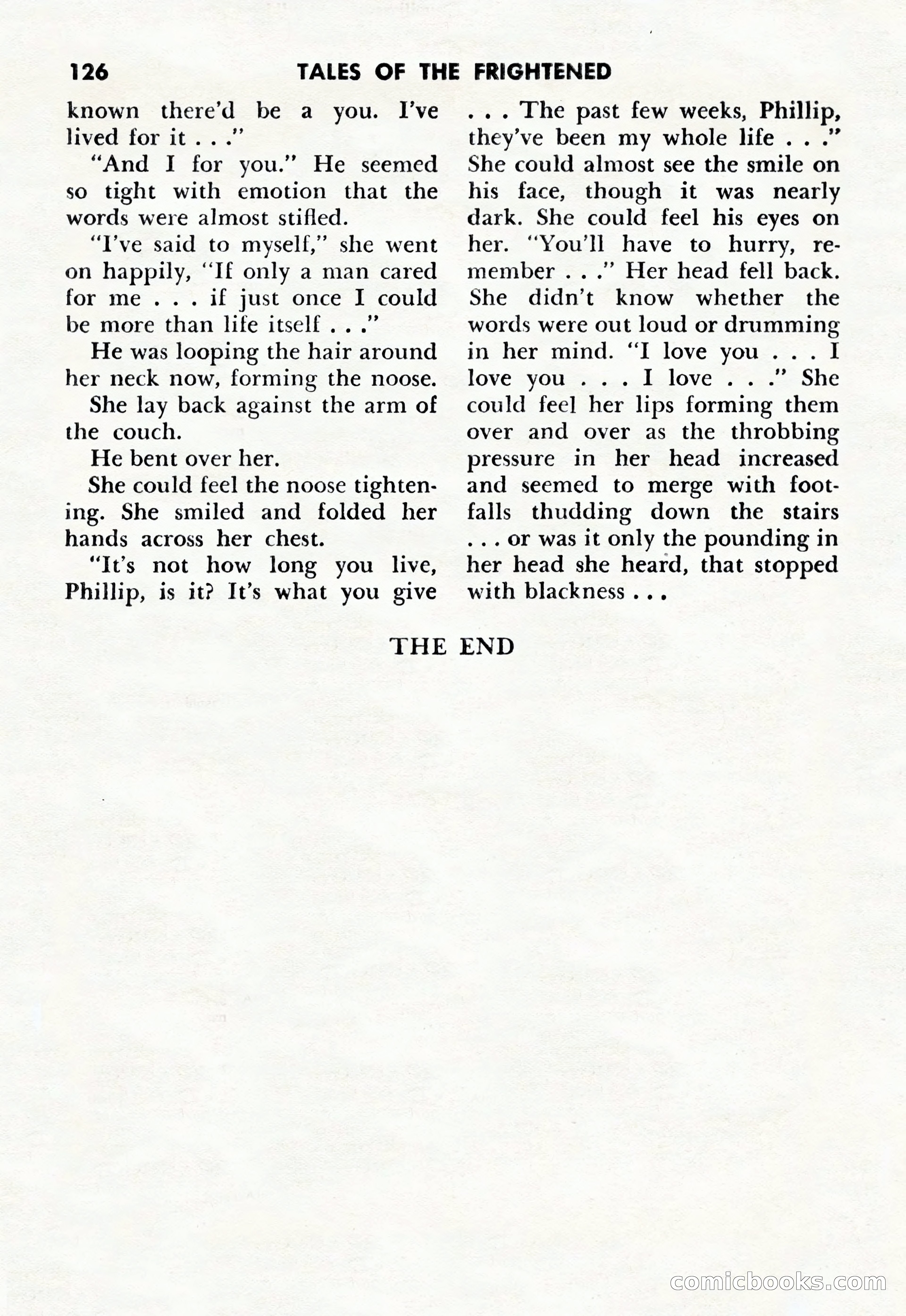 Tales of the Frightened, Vol. 1, No. 2 — page 128 of 132