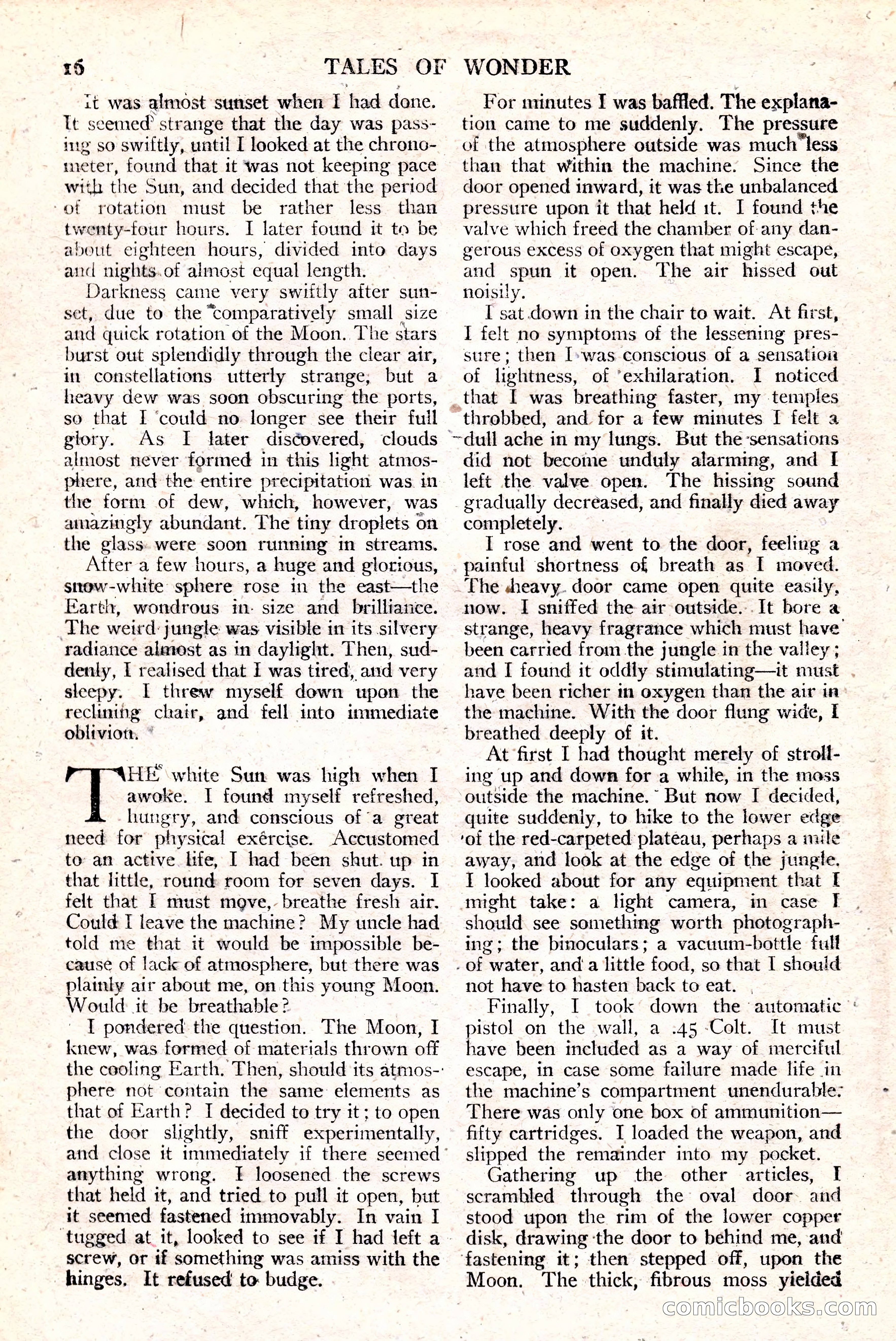 Tales of Wonder No. 15 — page 17 of 73