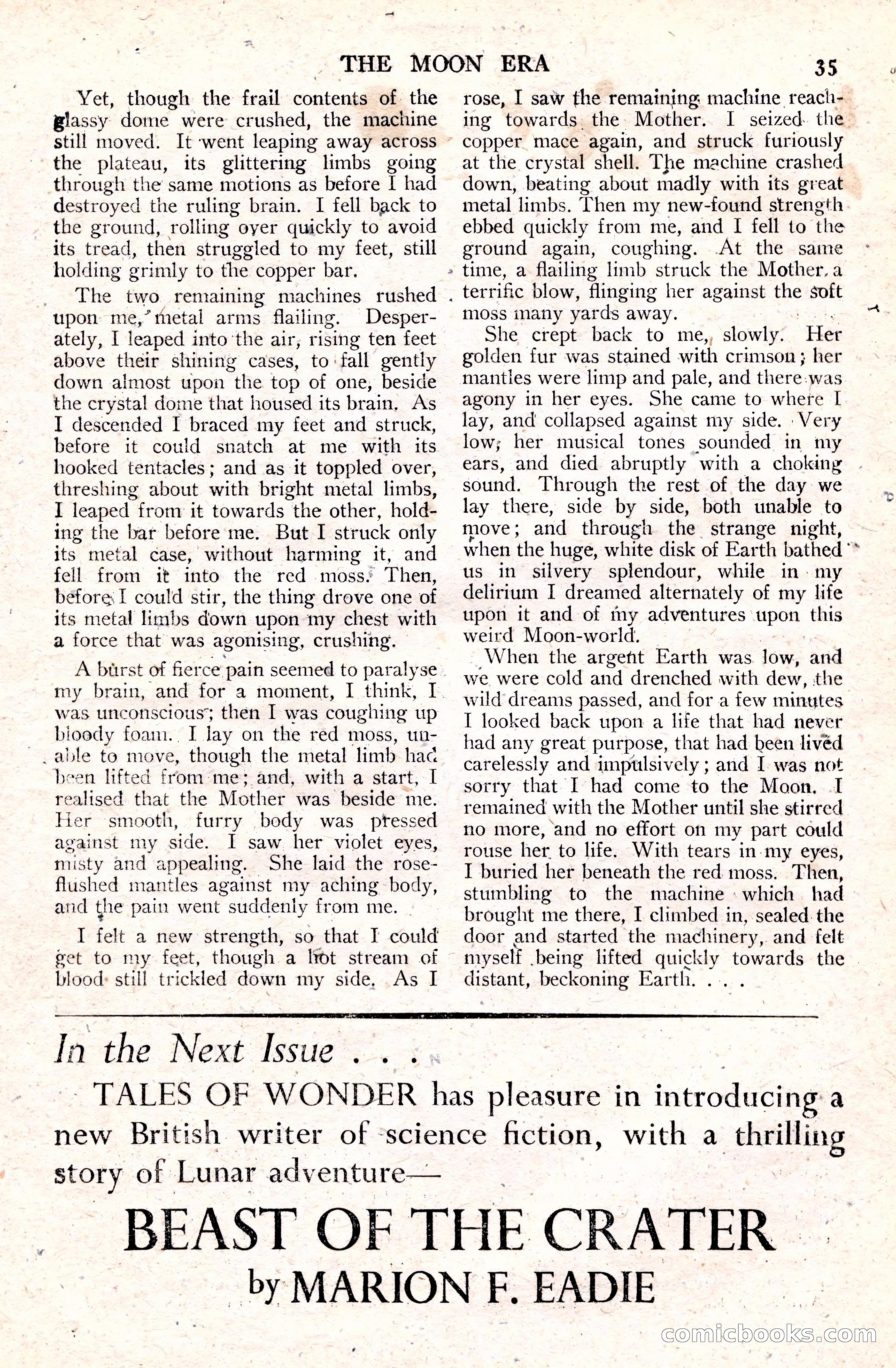 Tales of Wonder No. 15 — page 36 of 73