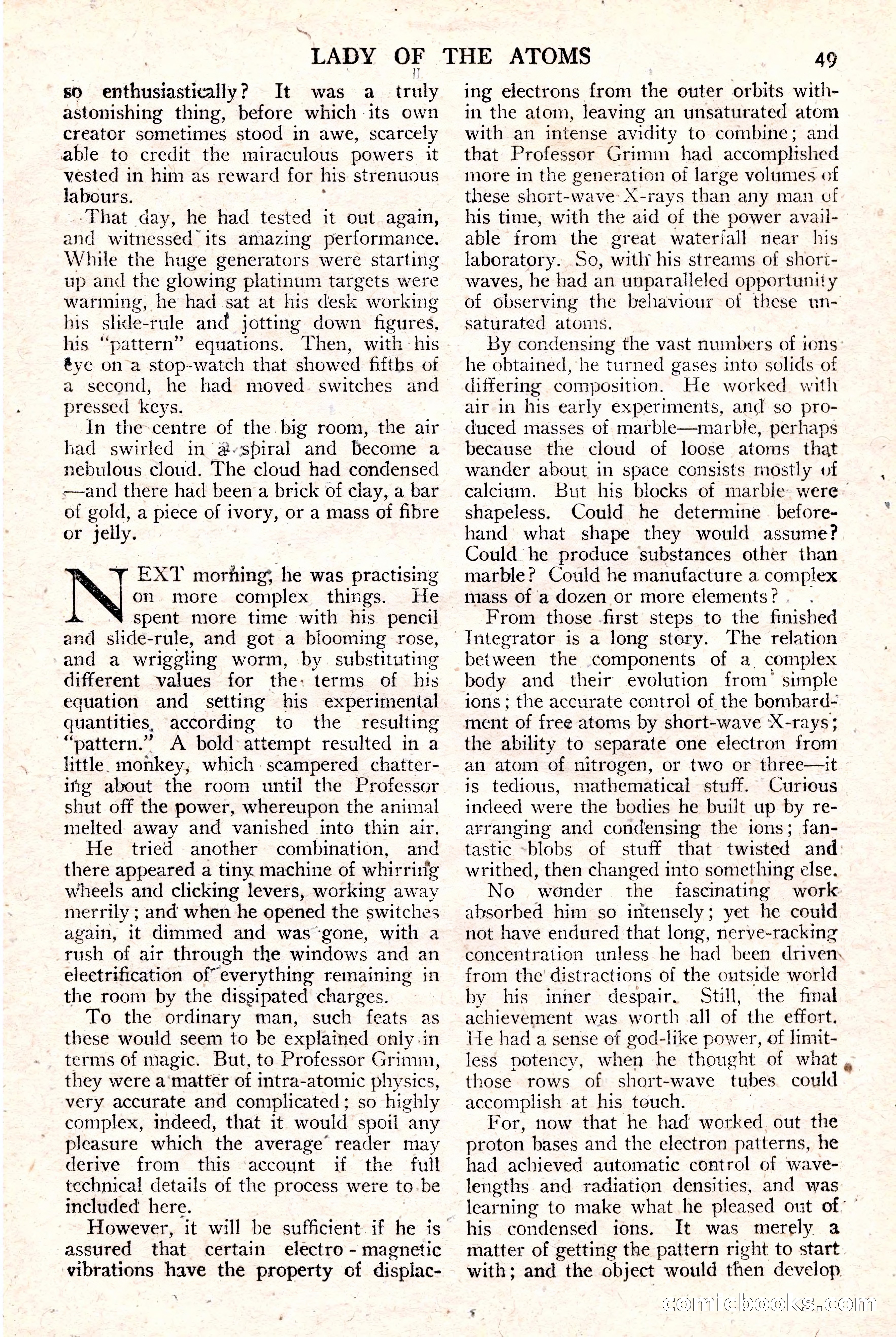 Tales of Wonder No. 15 — page 50 of 73