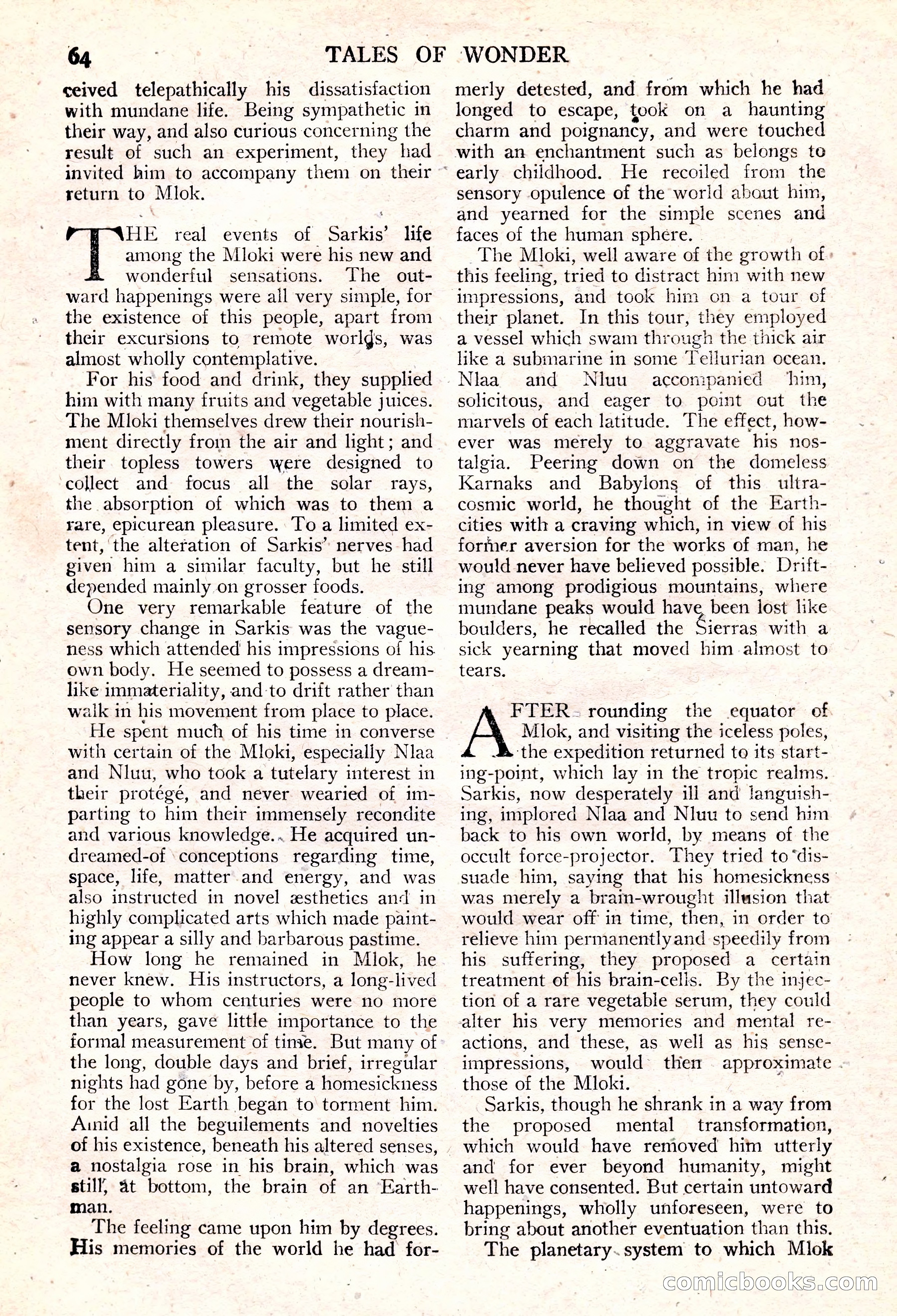 Tales of Wonder No. 15 — page 65 of 73