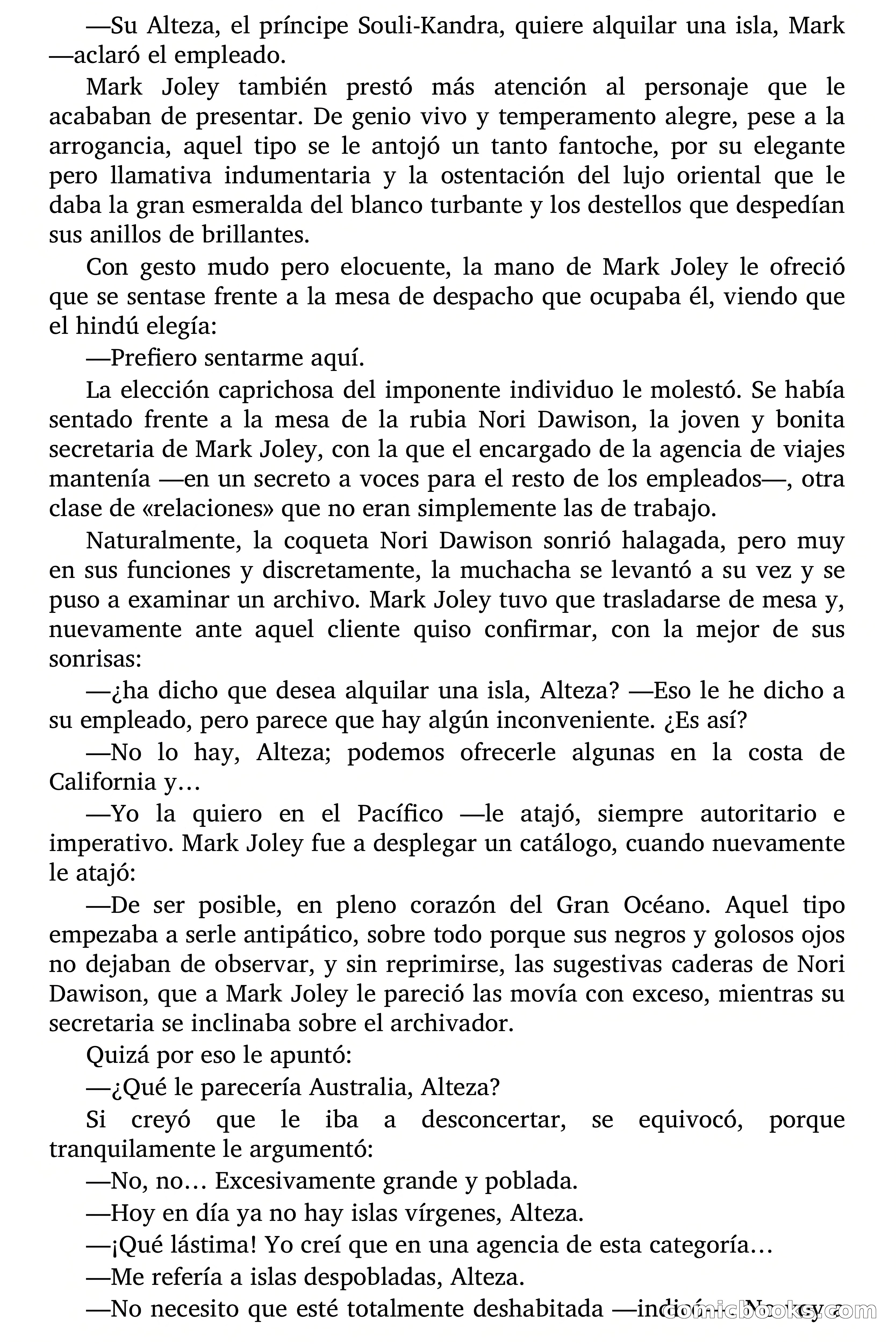 Lucky Marty: La muerte tomaba el sol — page 7 of 72