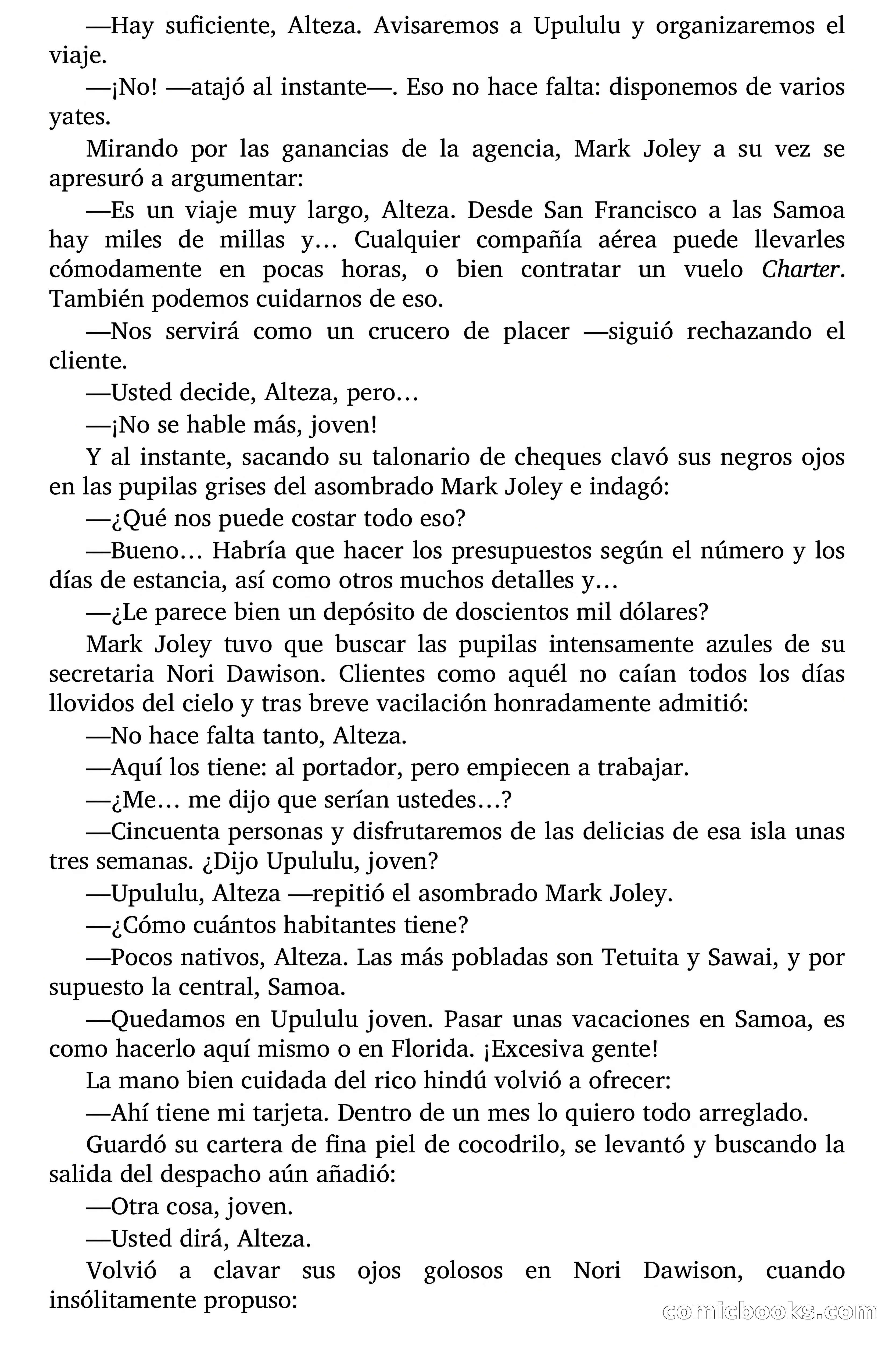Lucky Marty: La muerte tomaba el sol — page 9 of 72