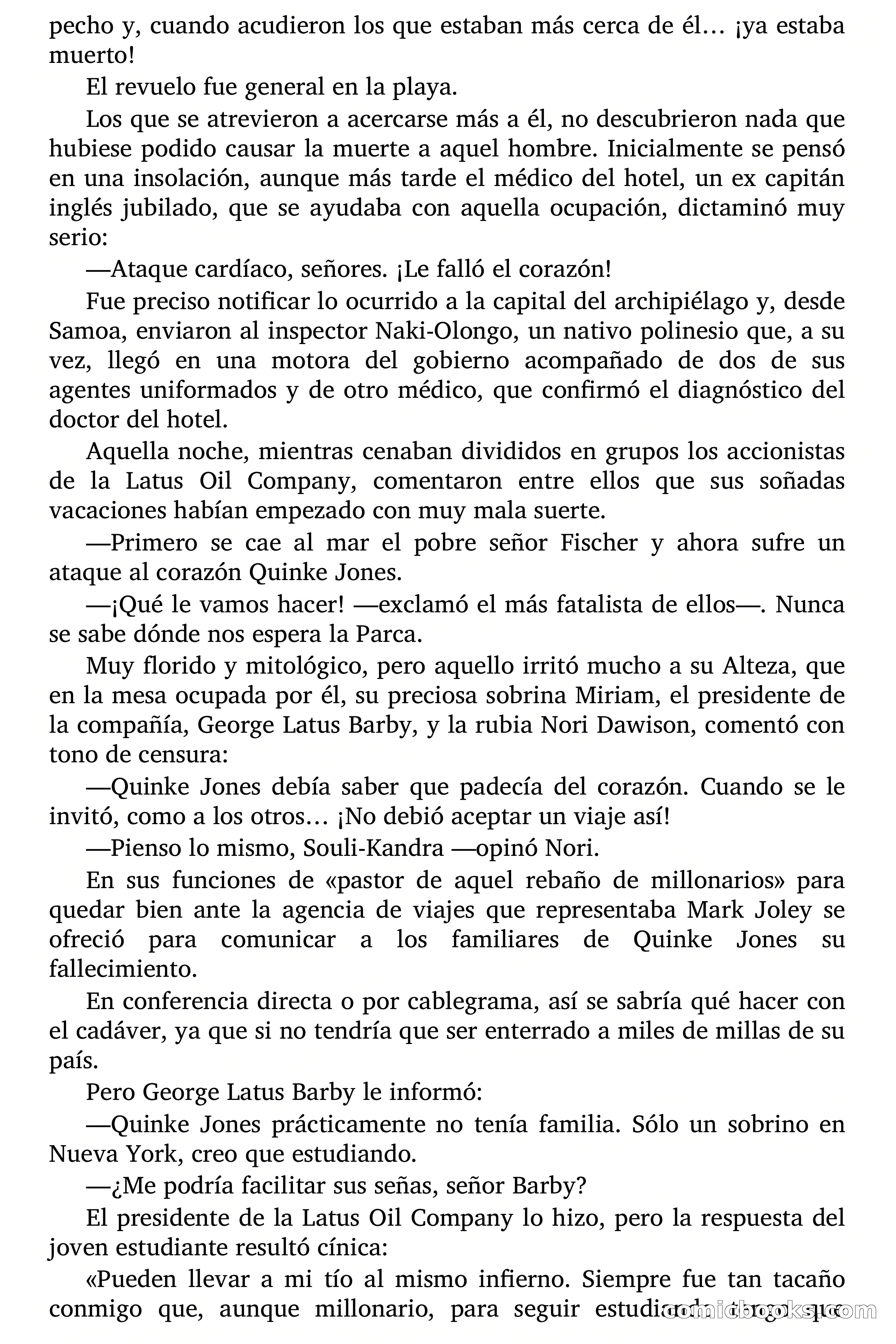 Lucky Marty: La muerte tomaba el sol — page 30 of 72