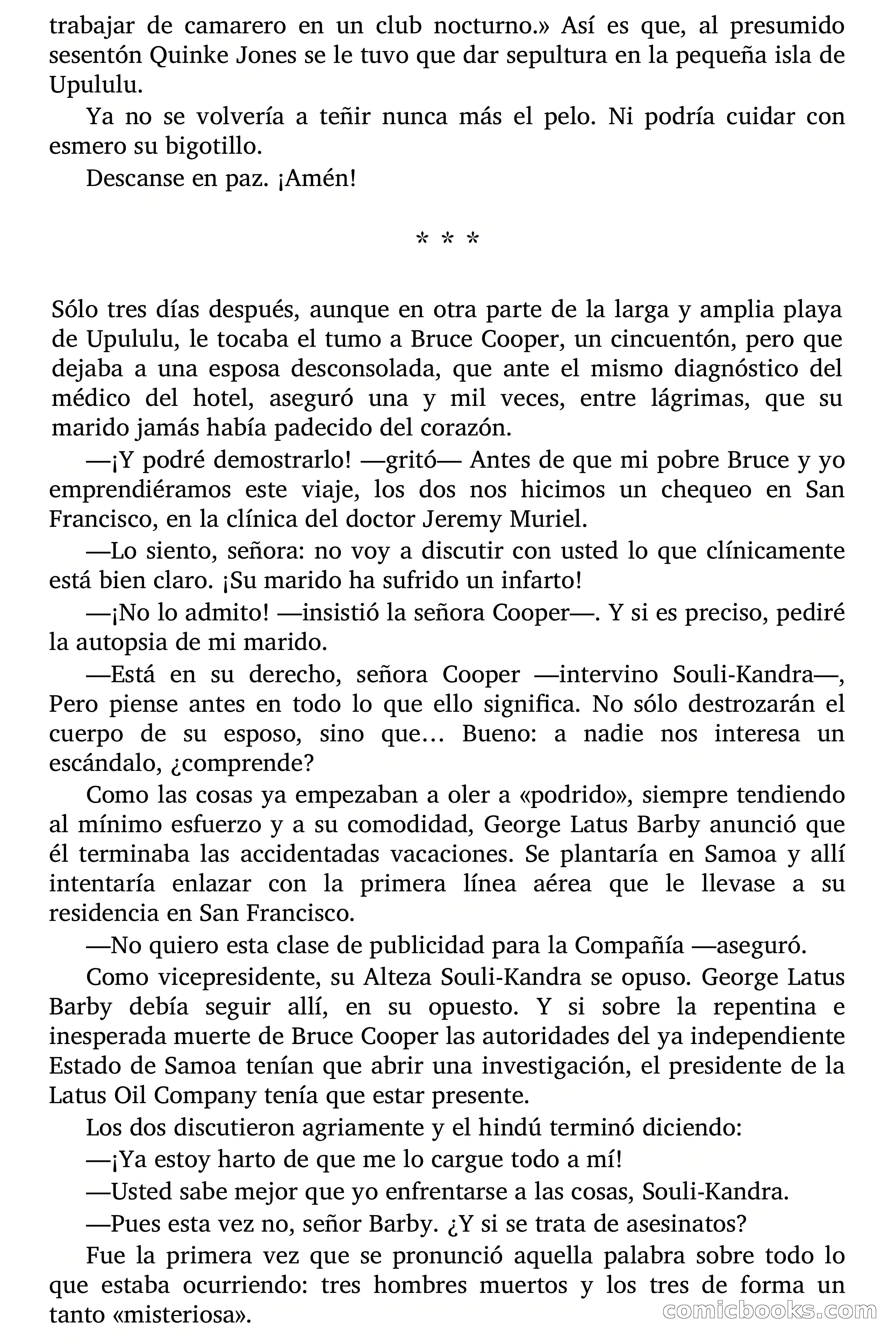 Lucky Marty: La muerte tomaba el sol — page 31 of 72