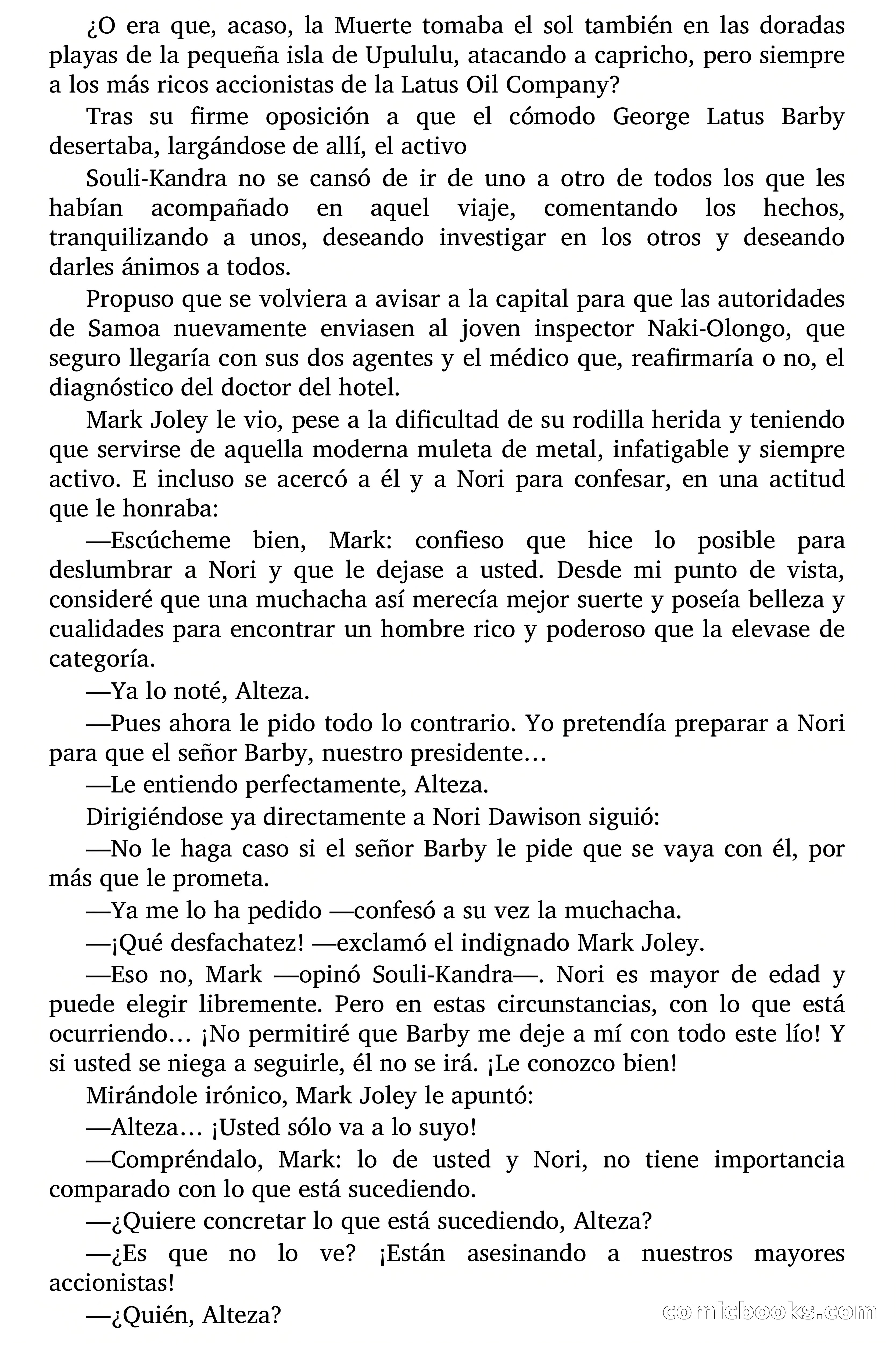 Lucky Marty: La muerte tomaba el sol — page 32 of 72