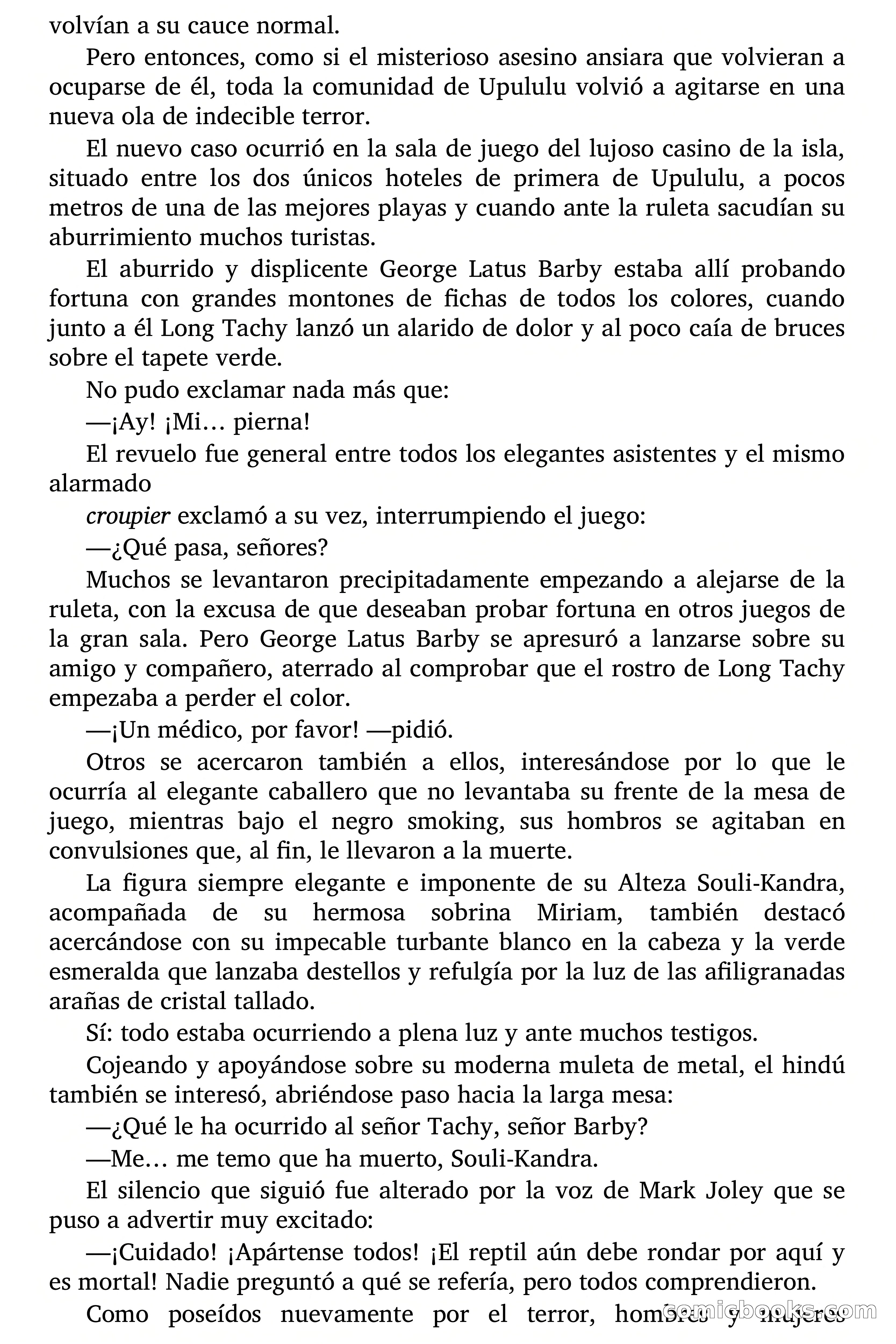 Lucky Marty: La muerte tomaba el sol — page 36 of 72
