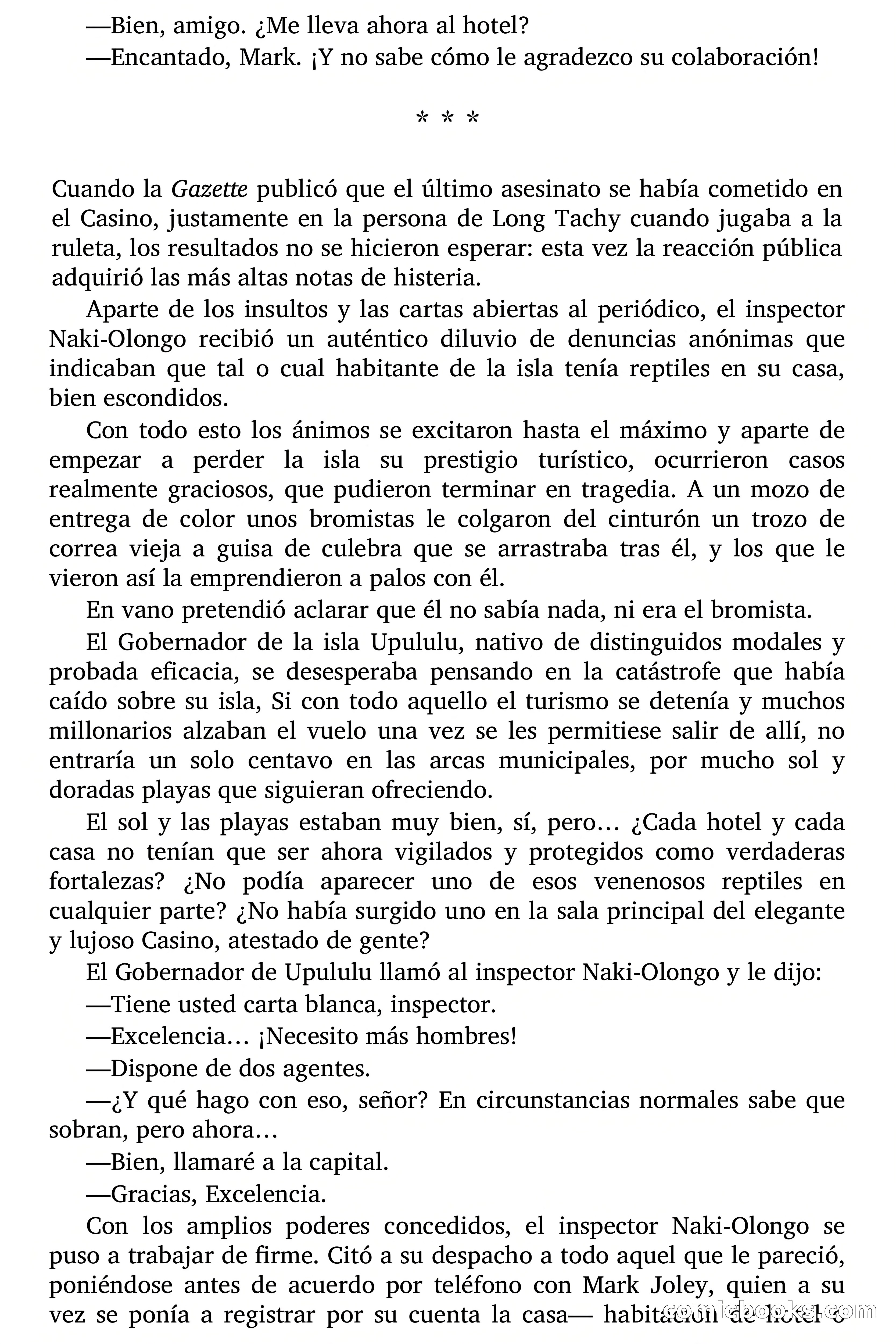 Lucky Marty: La muerte tomaba el sol — page 42 of 72
