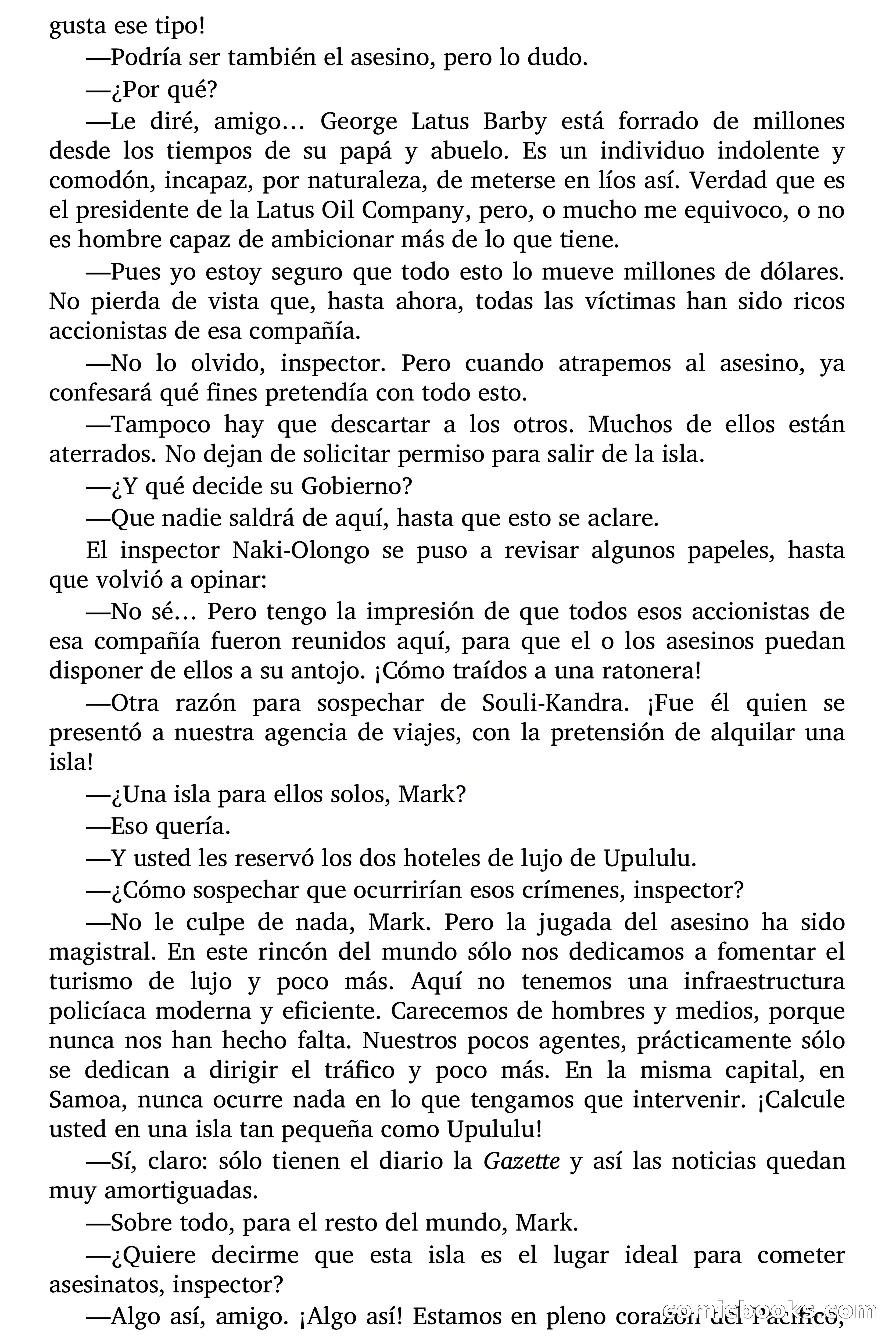 Lucky Marty: La muerte tomaba el sol — page 50 of 72