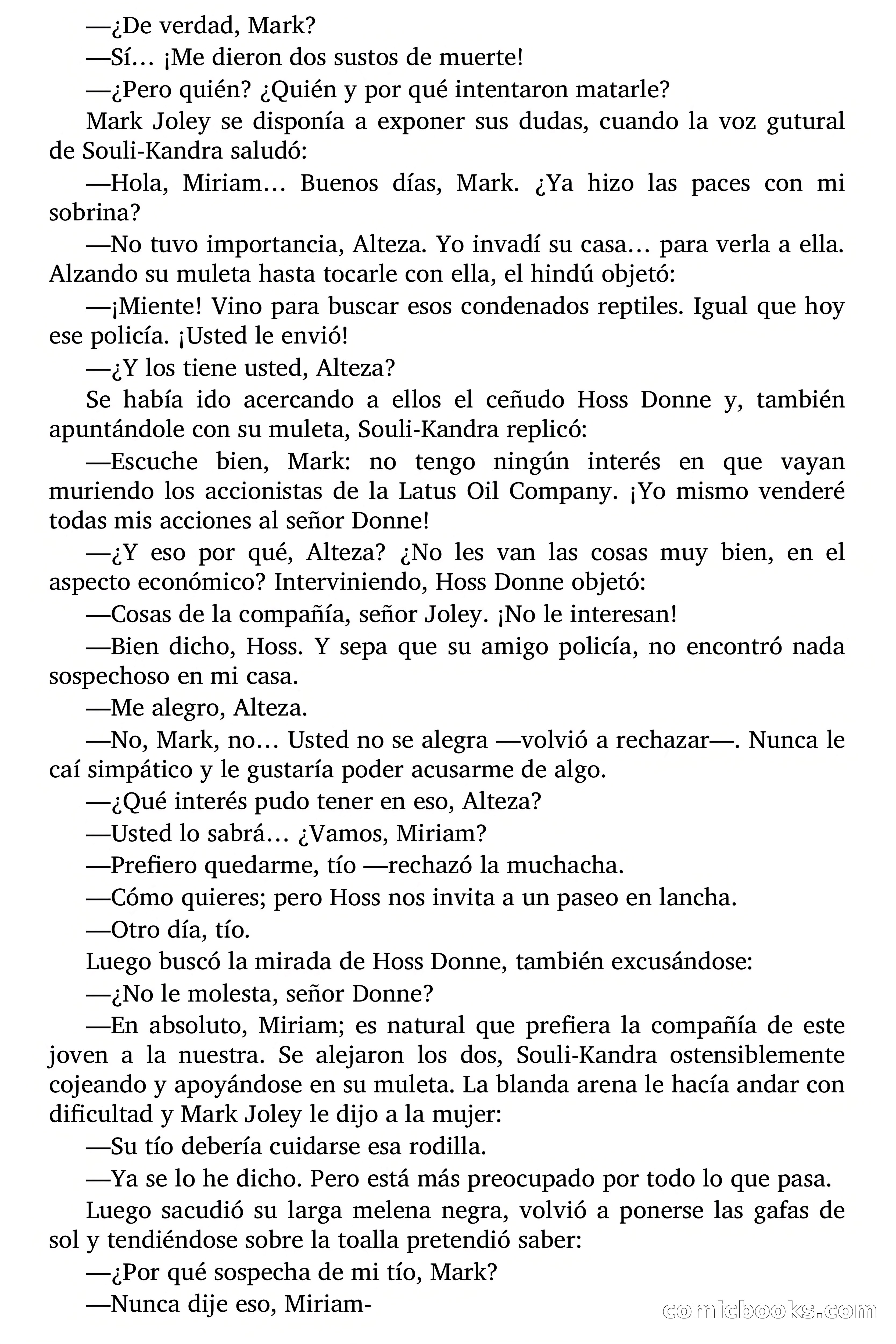 Lucky Marty: La muerte tomaba el sol — page 57 of 72