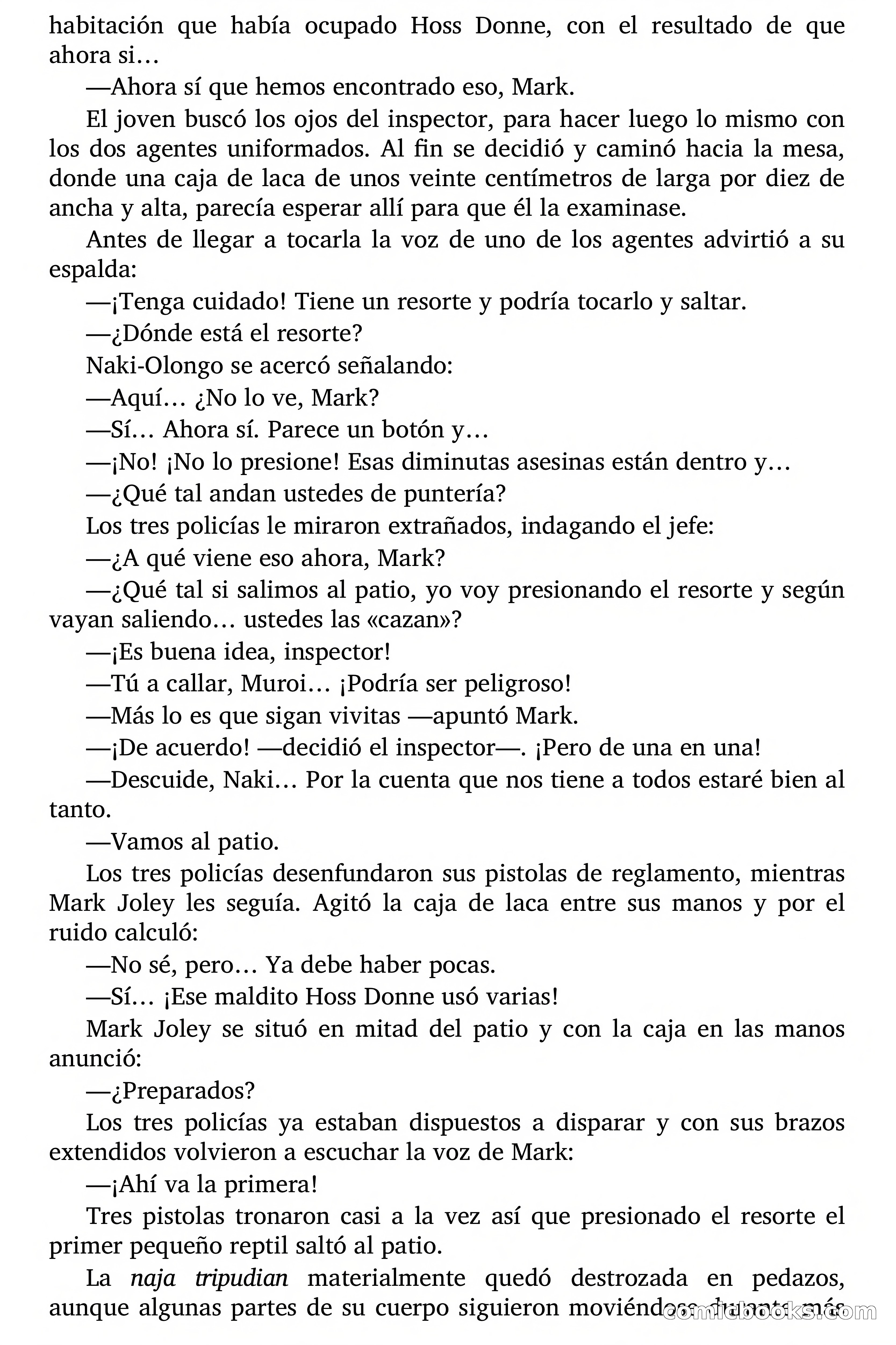 Lucky Marty: La muerte tomaba el sol — page 62 of 72