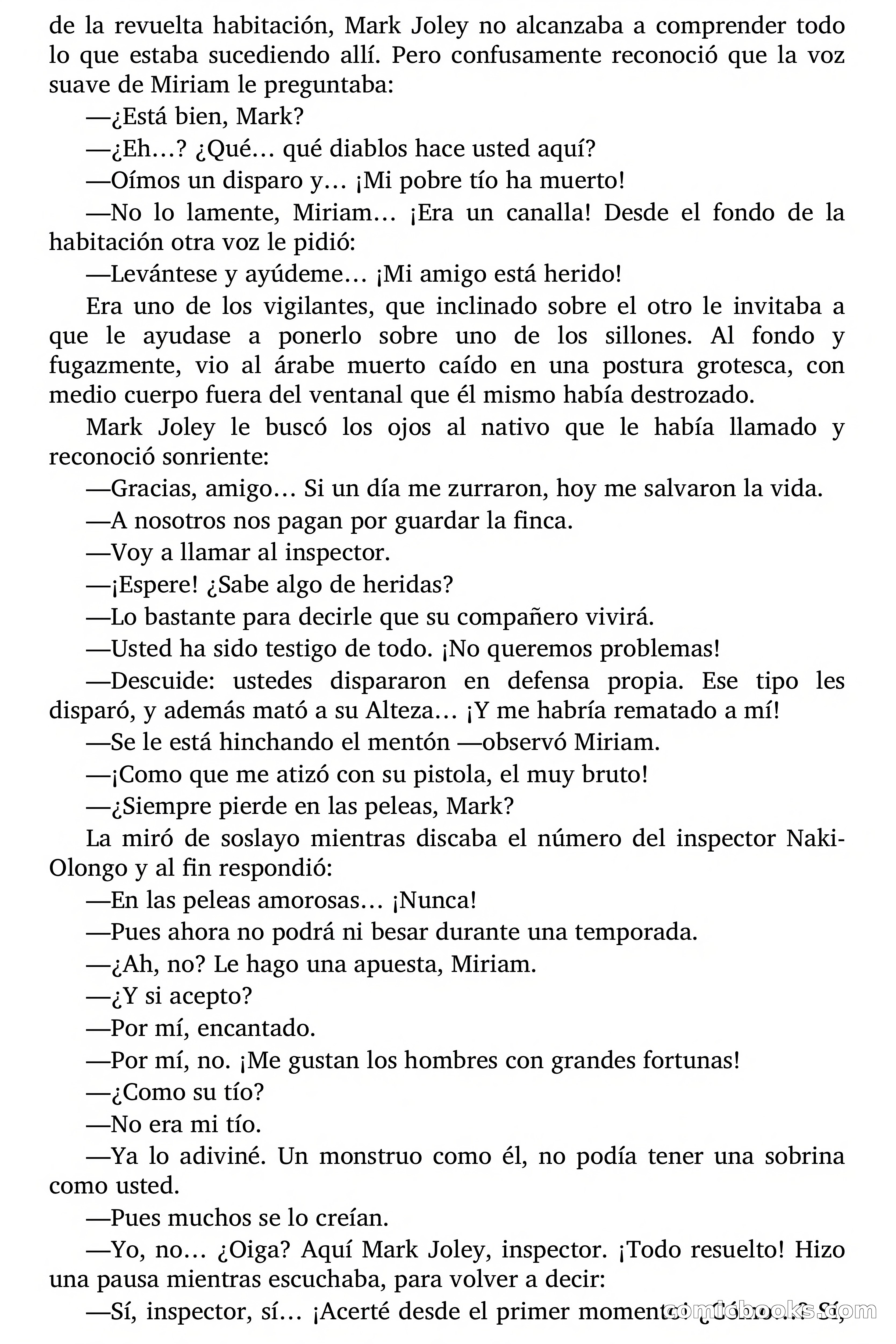 Lucky Marty: La muerte tomaba el sol — page 68 of 72