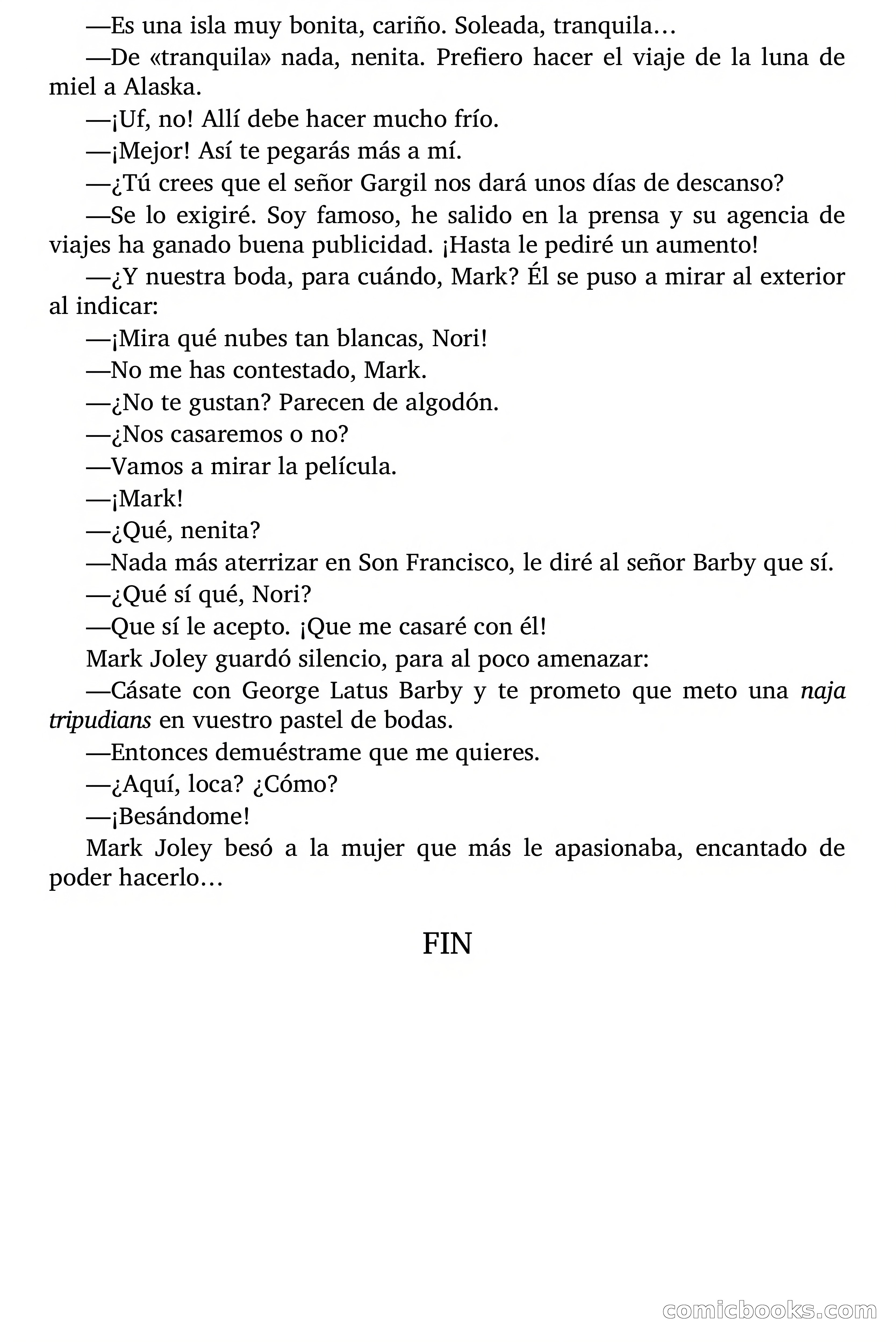 Lucky Marty: La muerte tomaba el sol — page 70 of 72