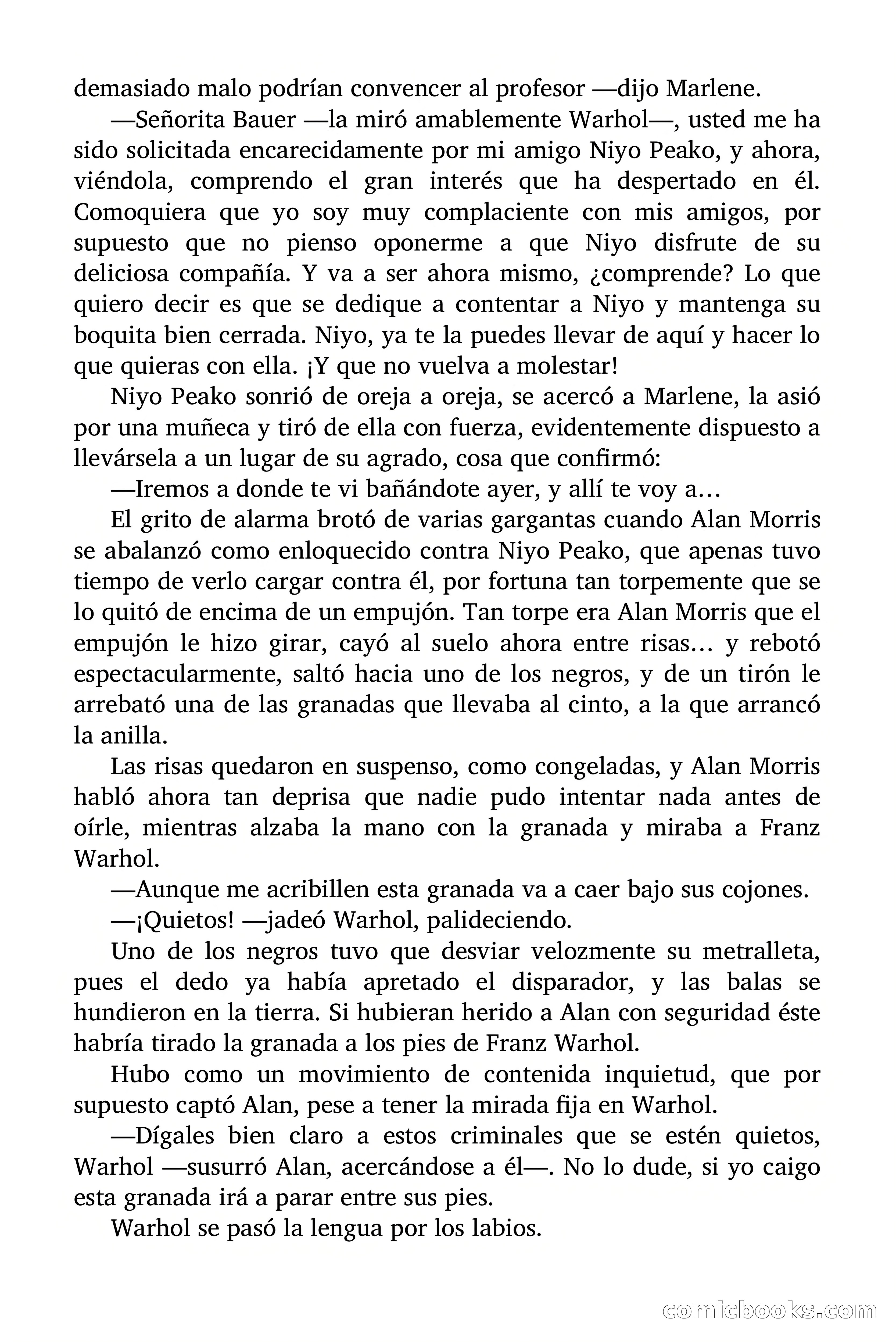 Para no morir nunca (Lou Carrigan) — page 73 of 83