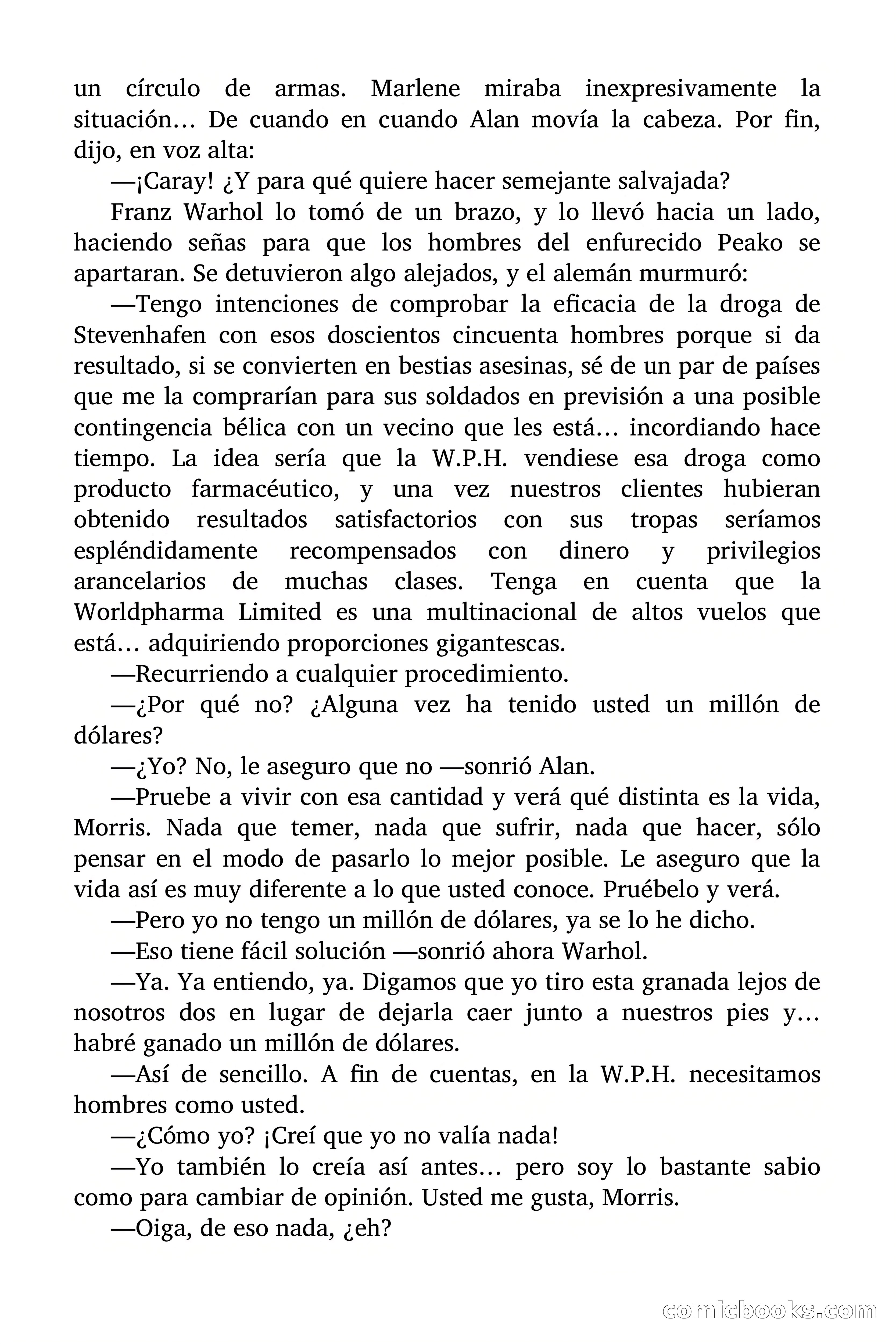 Para no morir nunca (Lou Carrigan) — page 75 of 83