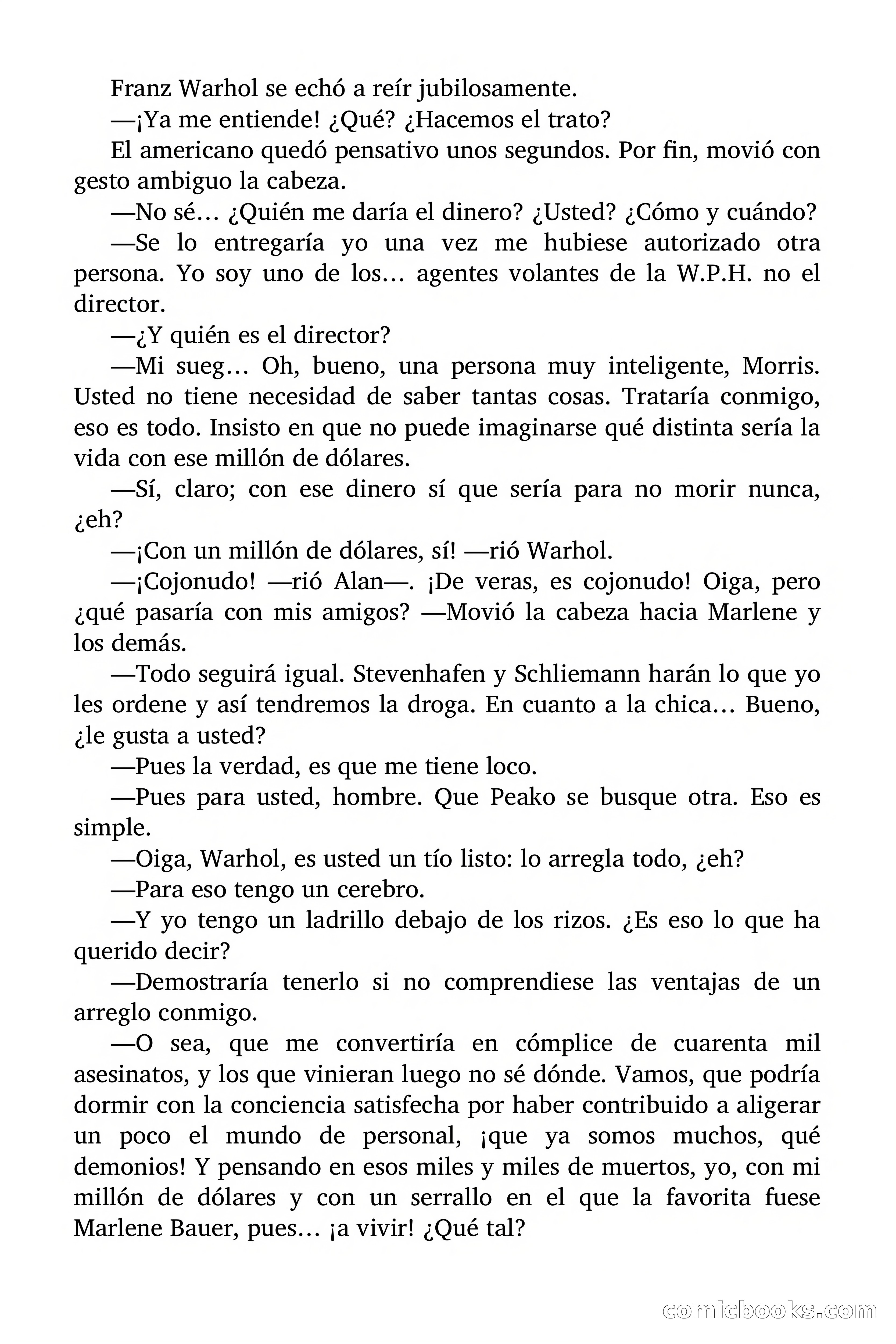 Para no morir nunca (Lou Carrigan) — page 76 of 83