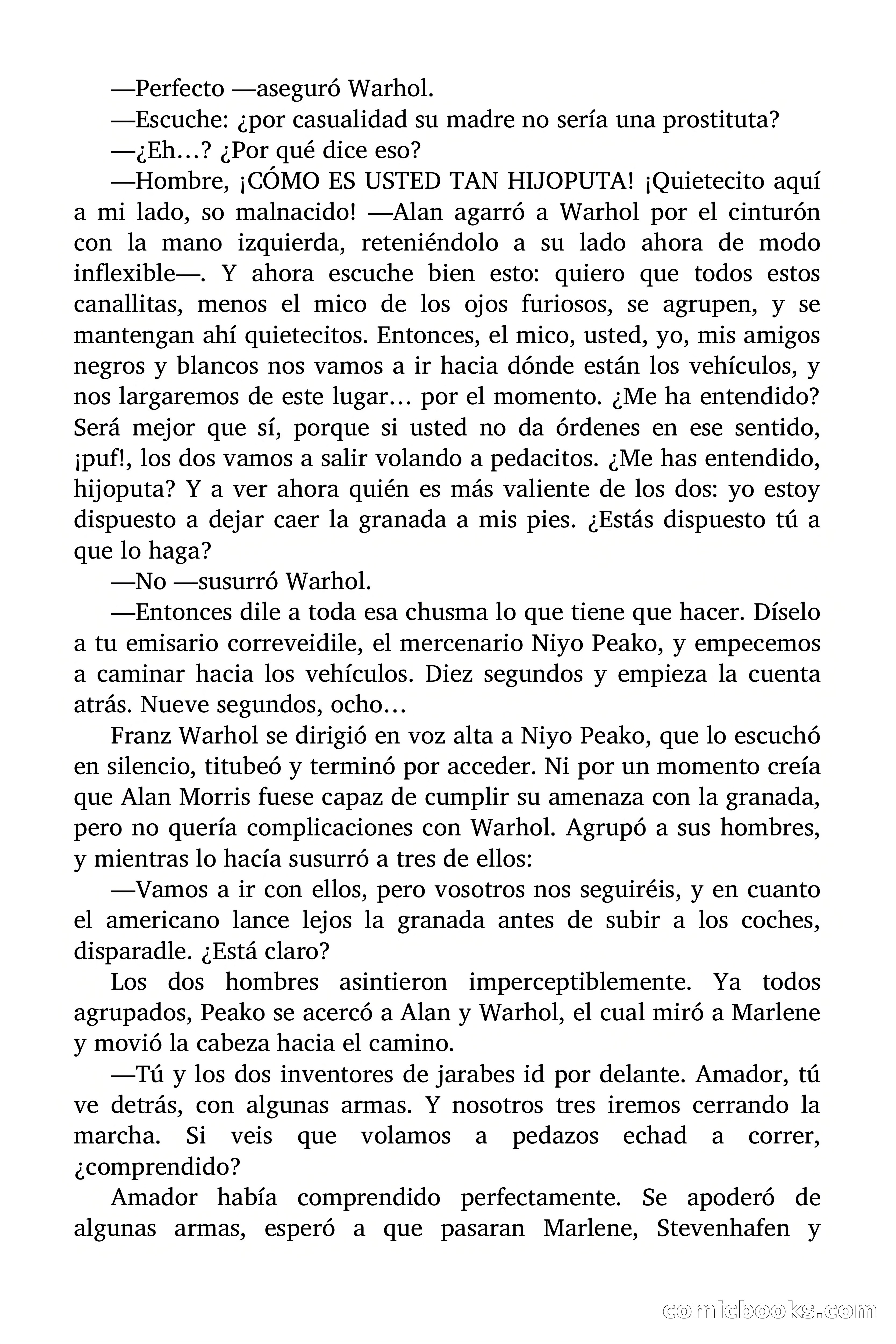 Para no morir nunca (Lou Carrigan) — page 77 of 83