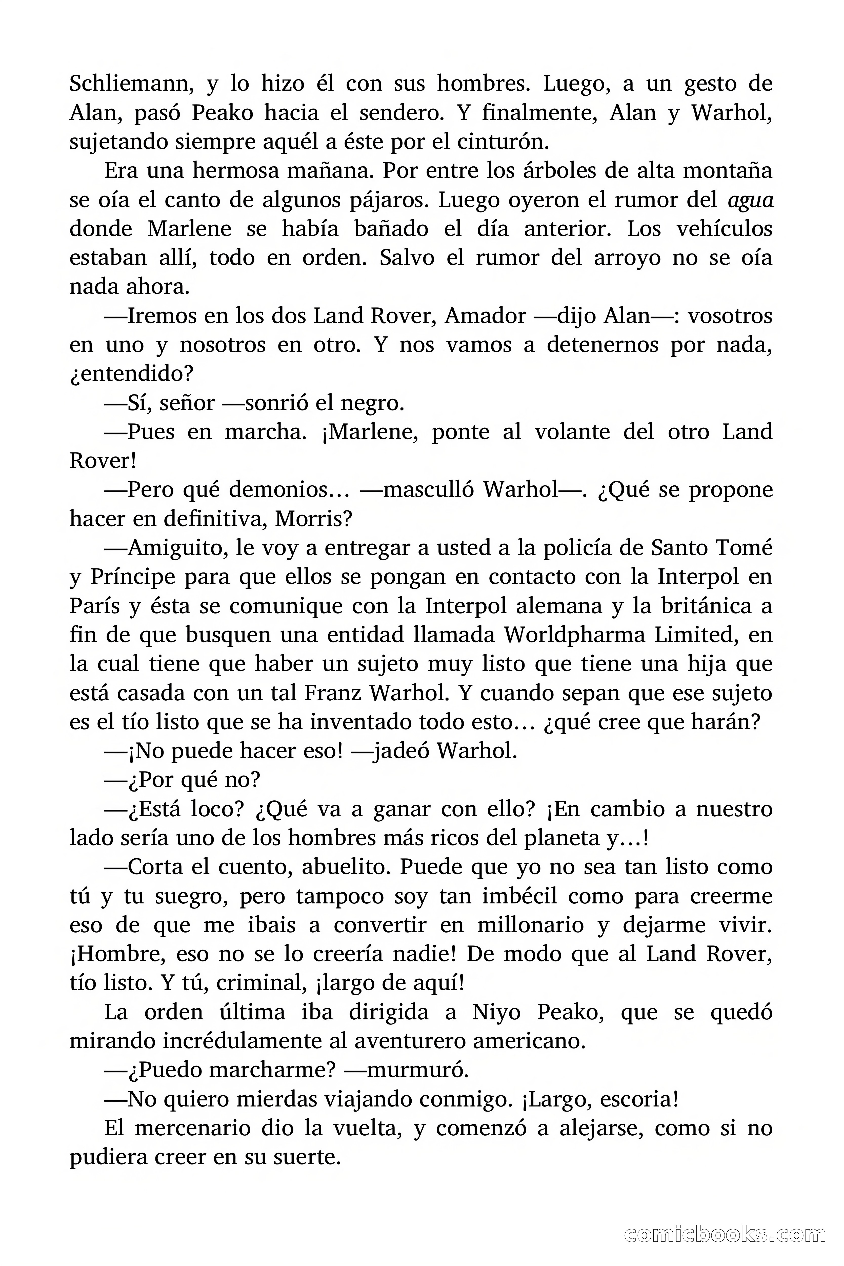 Para no morir nunca (Lou Carrigan) — page 78 of 83