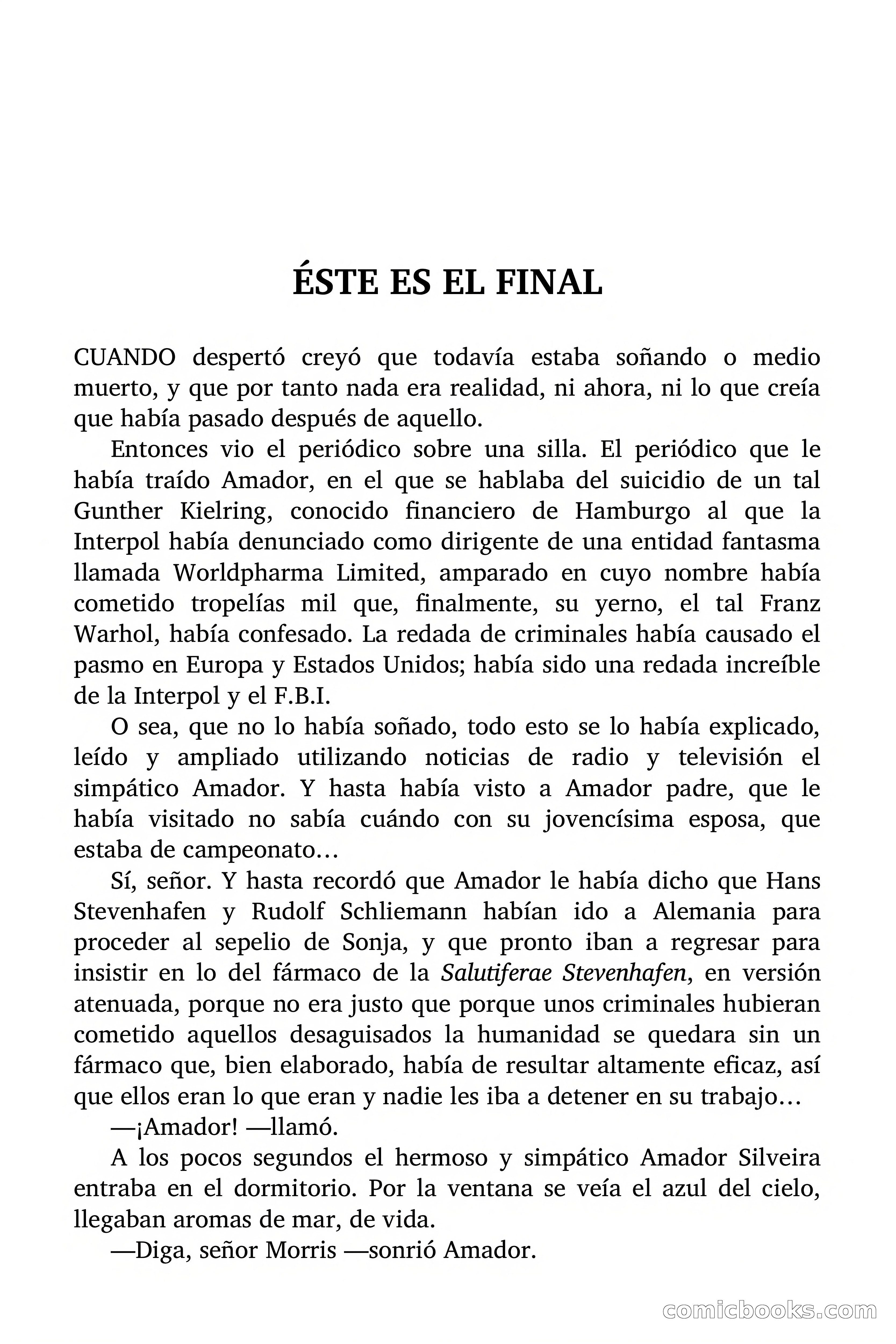 Para no morir nunca (Lou Carrigan) — page 81 of 83
