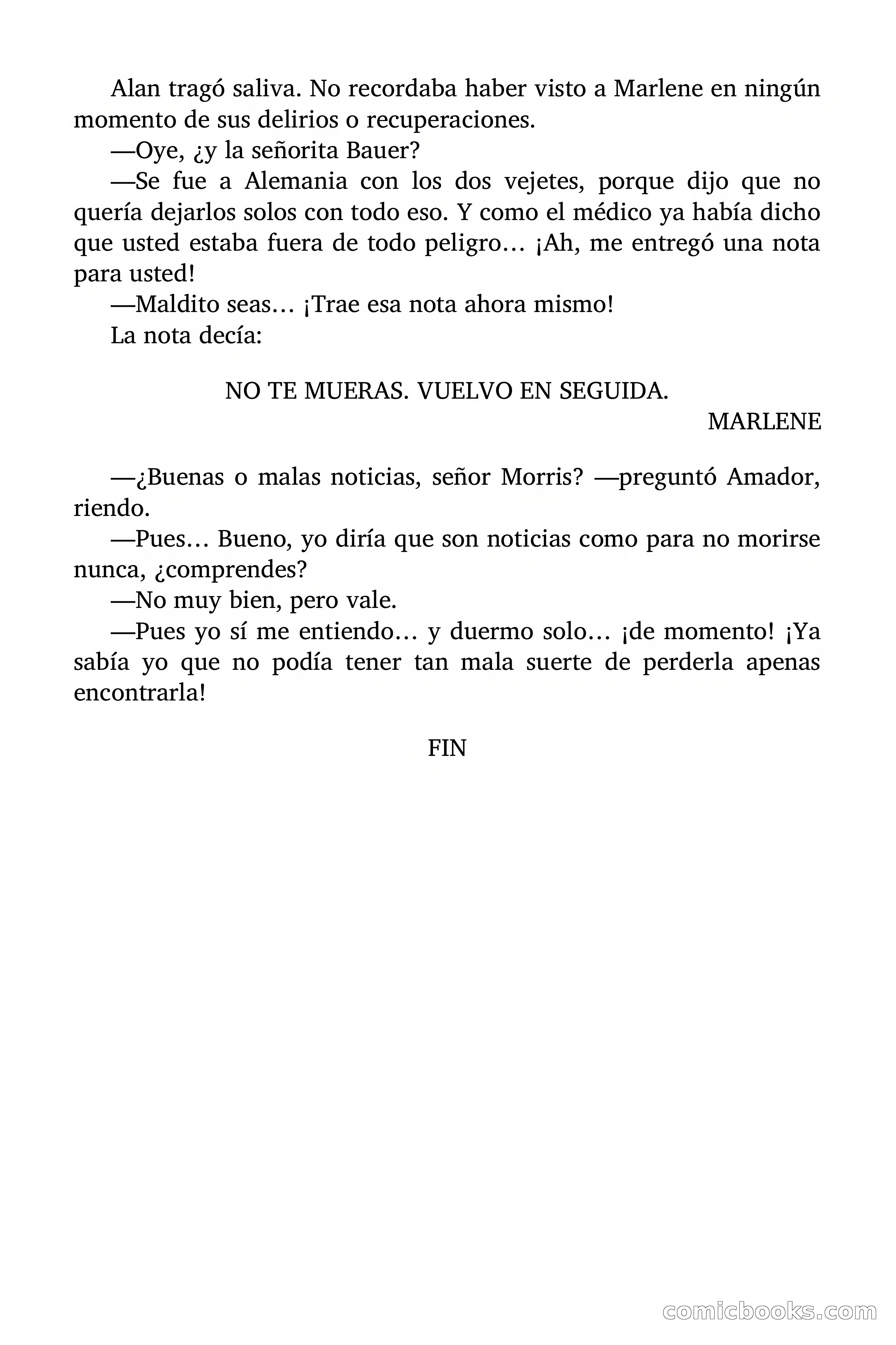 Para no morir nunca (Lou Carrigan) — page 82 of 83