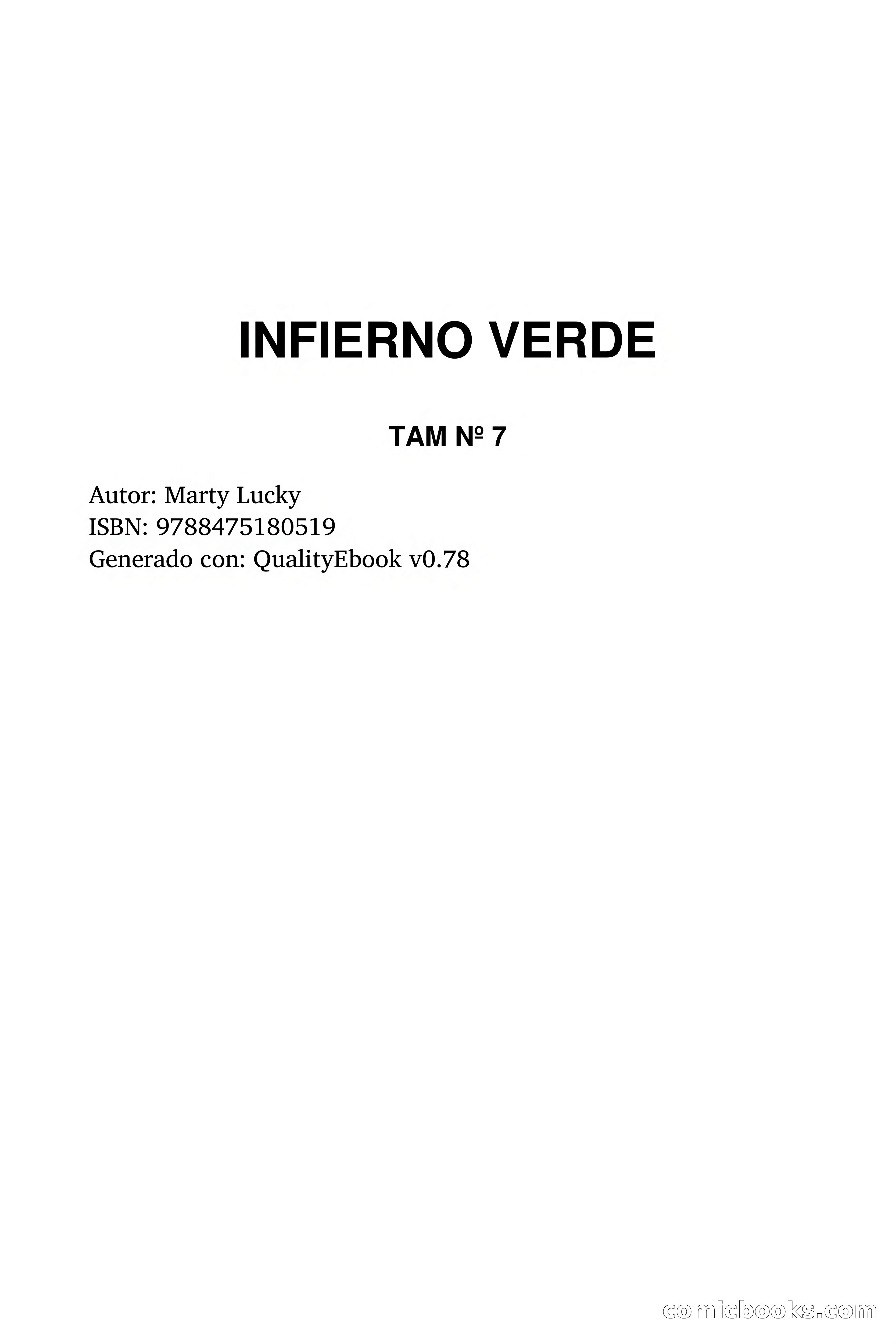 Lucky Marty: Infierno verde — page 2 of 65