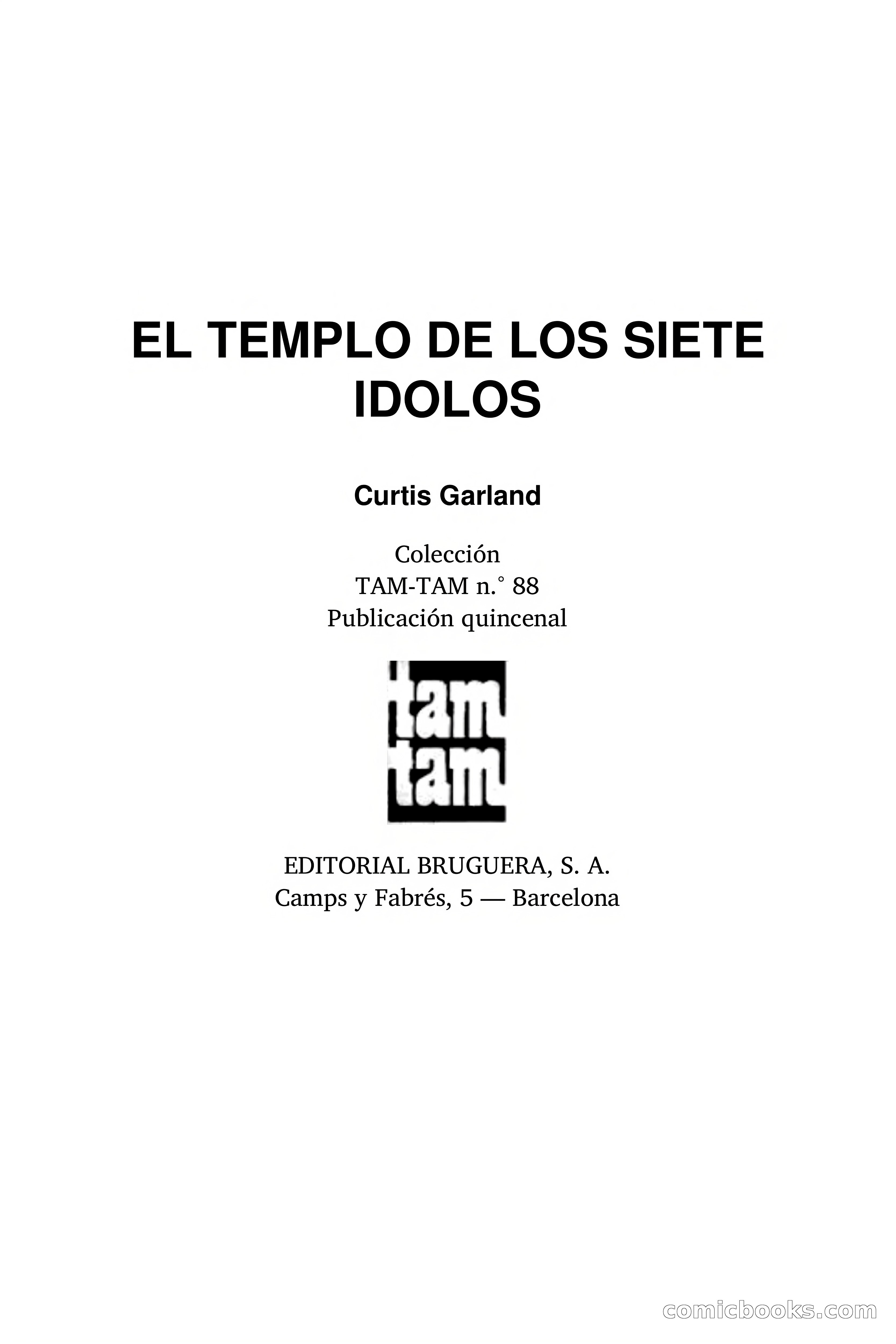 El templo de los siete ídolos — page 2 of 75