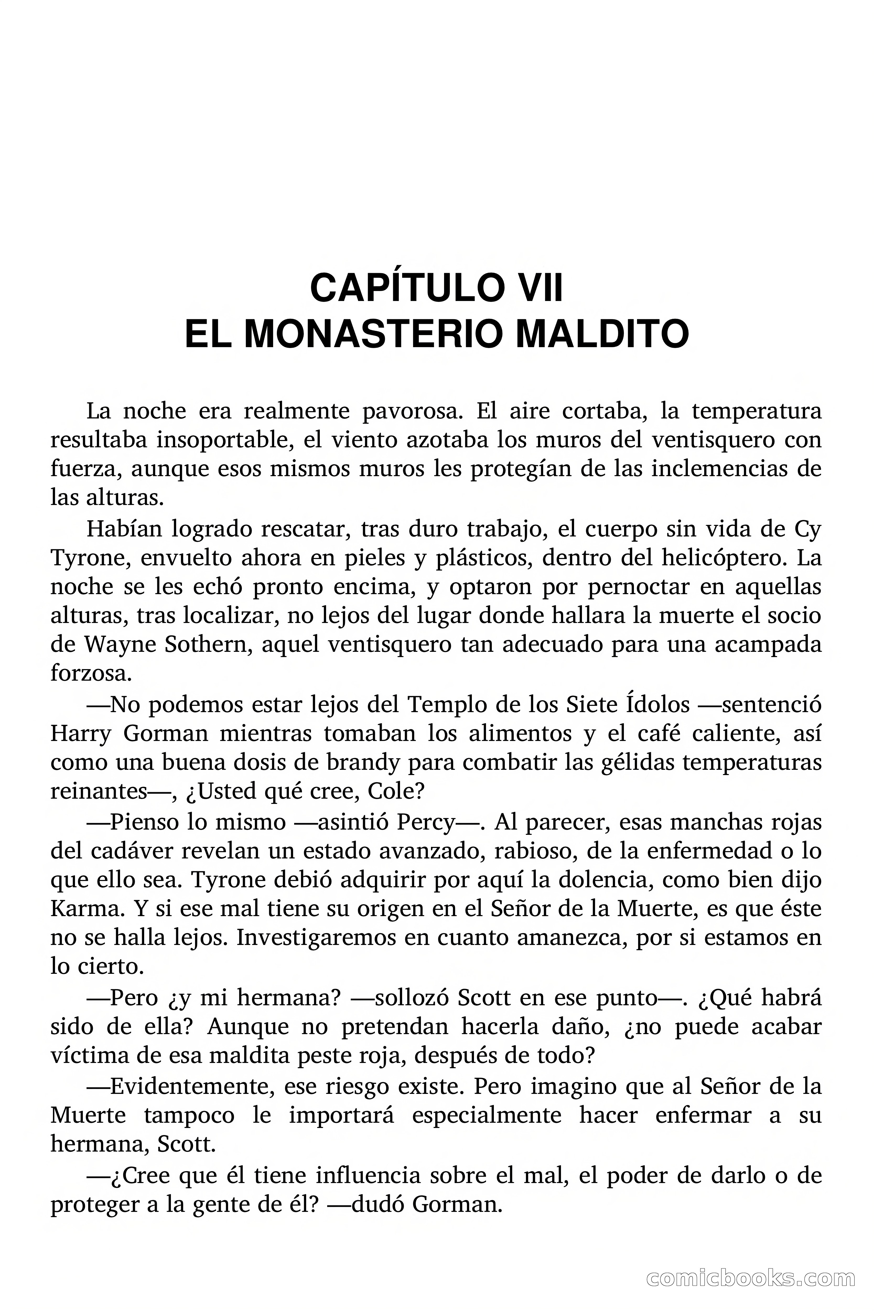 El templo de los siete ídolos — page 59 of 75