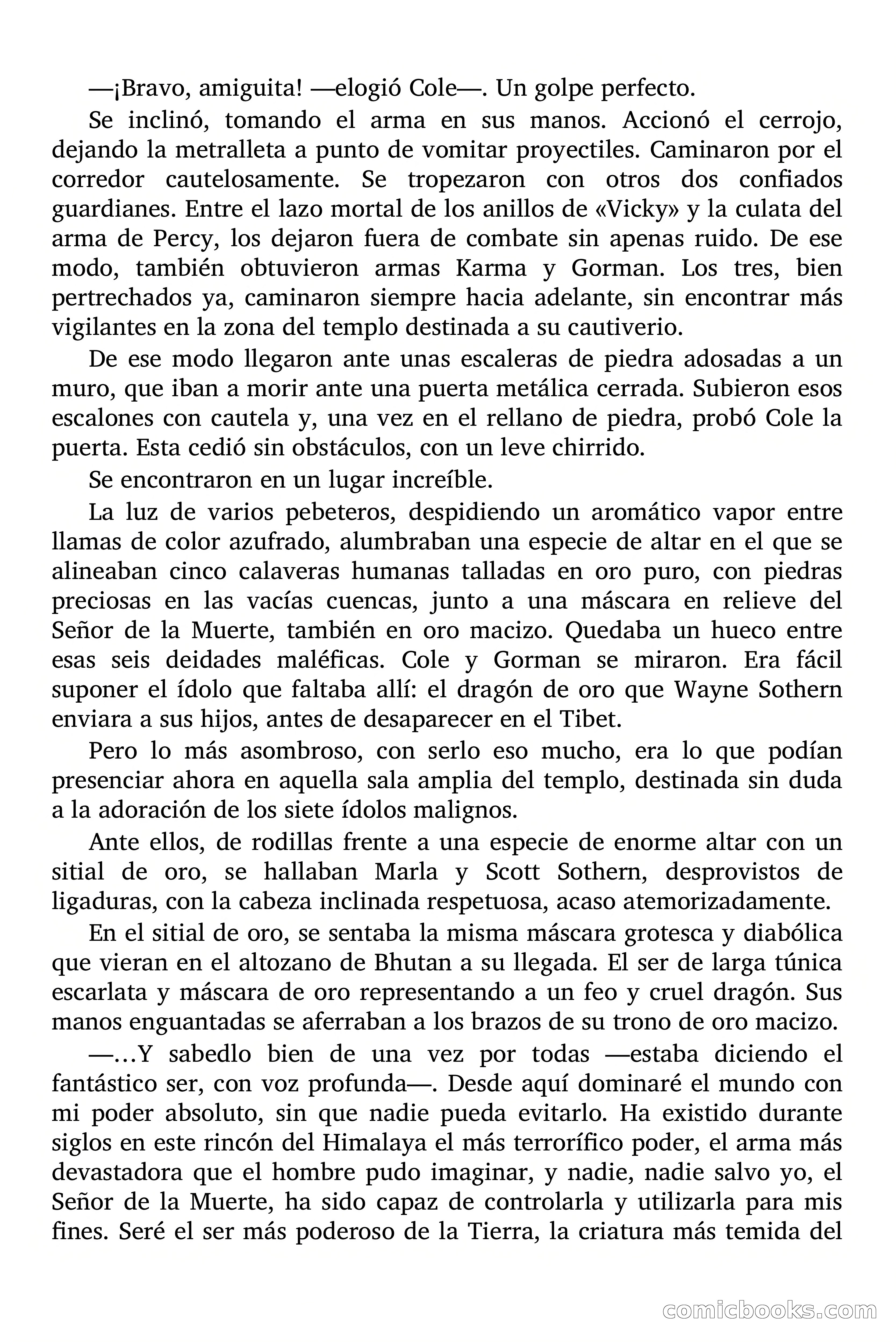 El templo de los siete ídolos — page 68 of 75