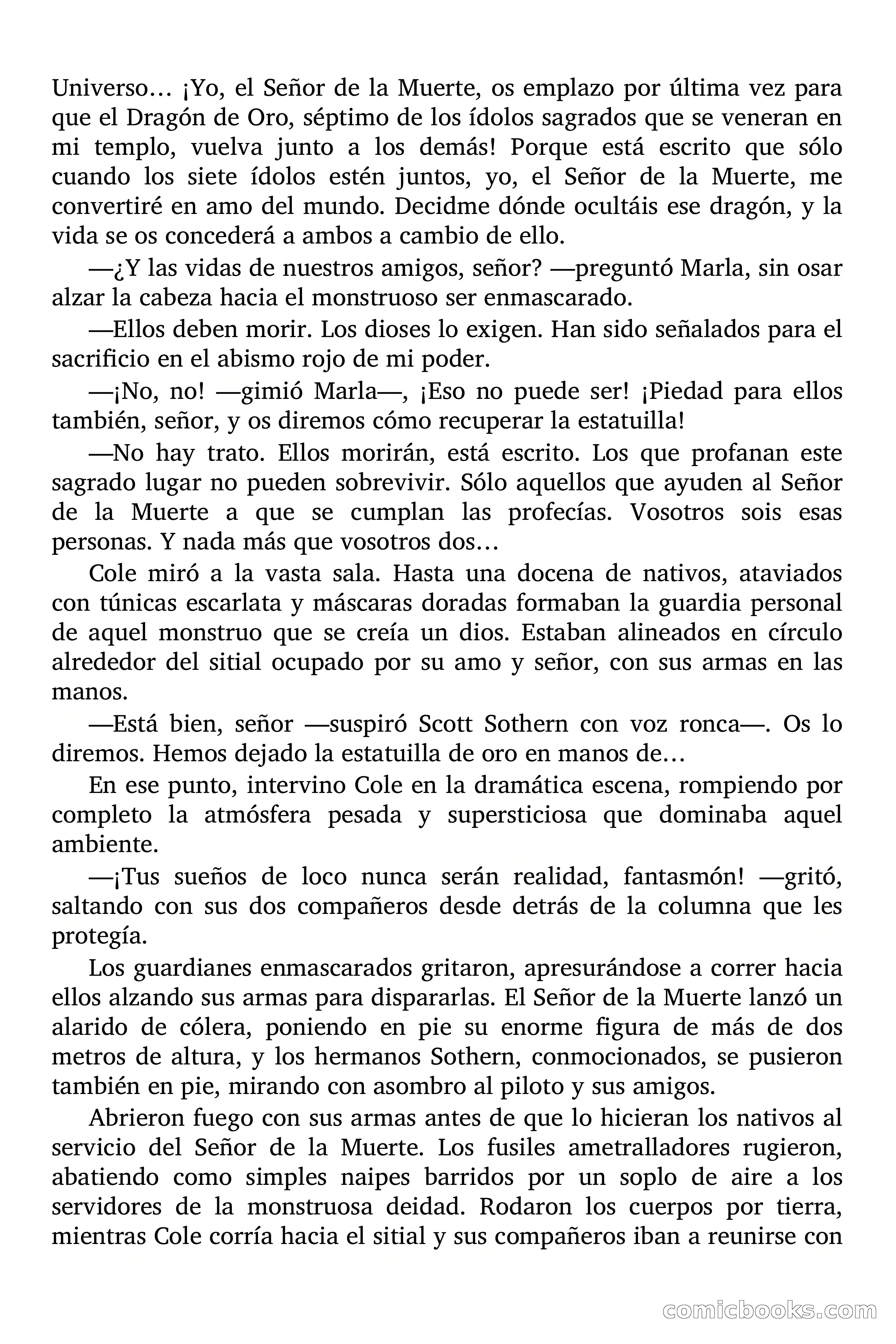 El templo de los siete ídolos — page 69 of 75