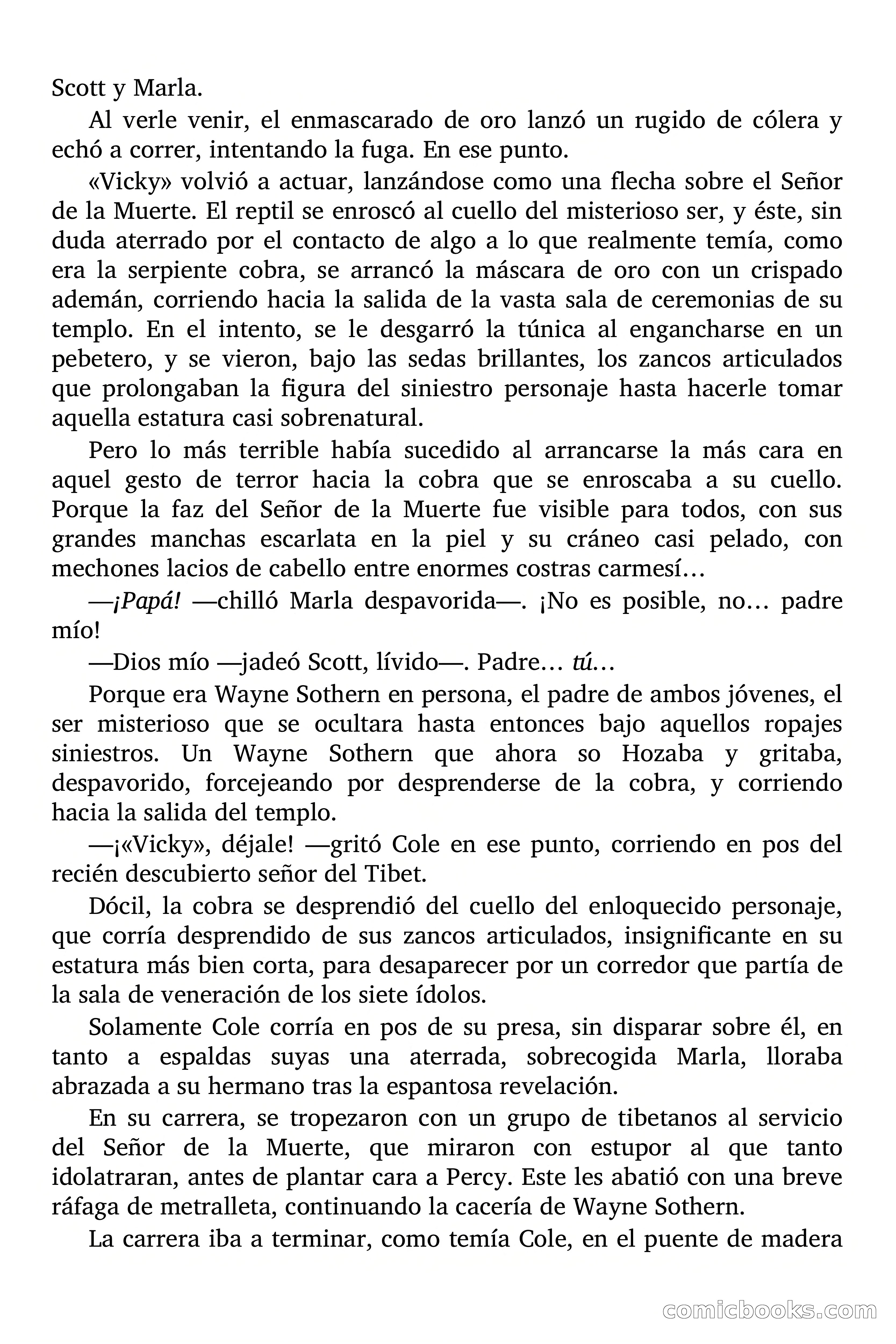 El templo de los siete ídolos — page 70 of 75