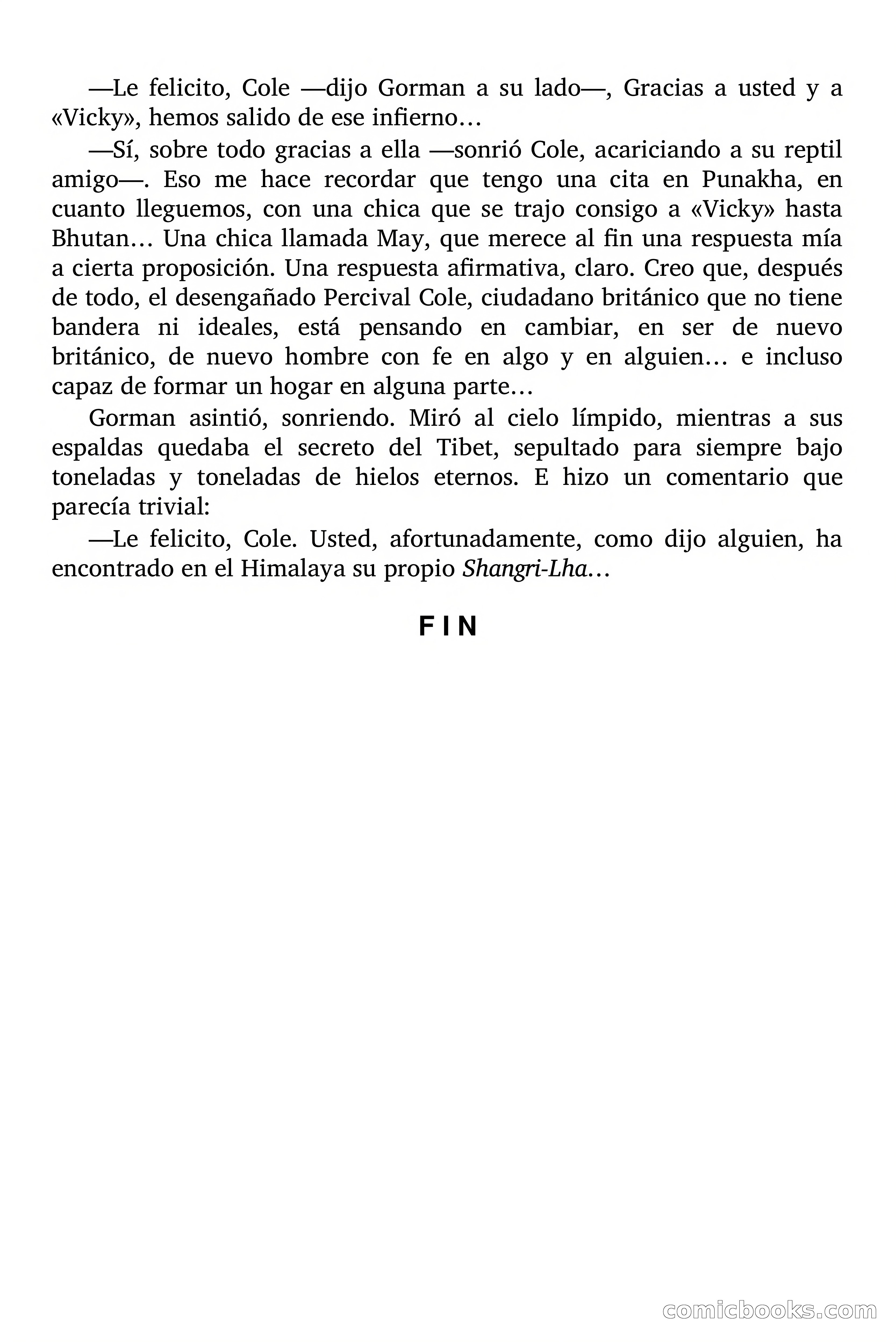 El templo de los siete ídolos — page 73 of 75