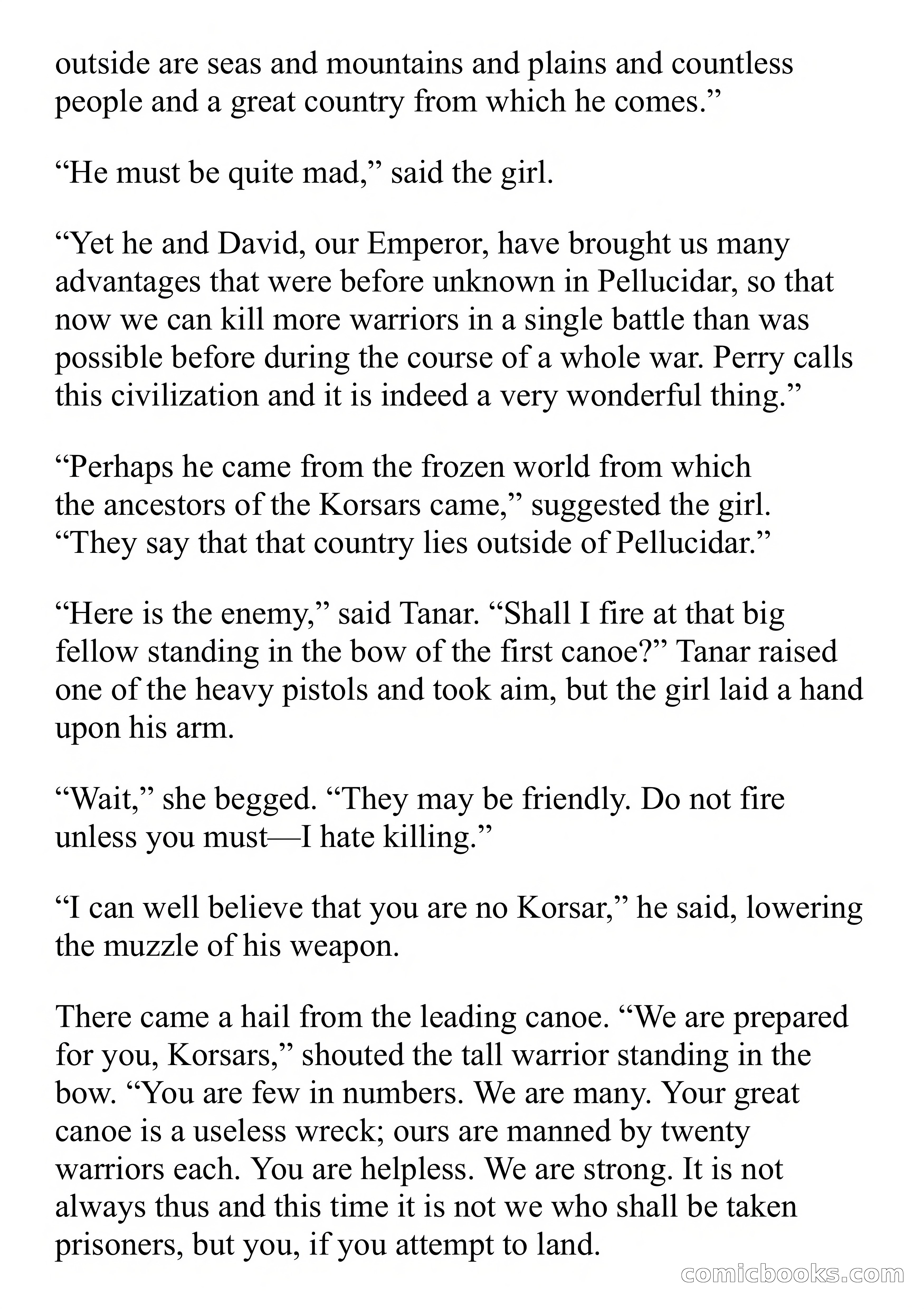 Tanar of Pellucidar — page 66 of 332