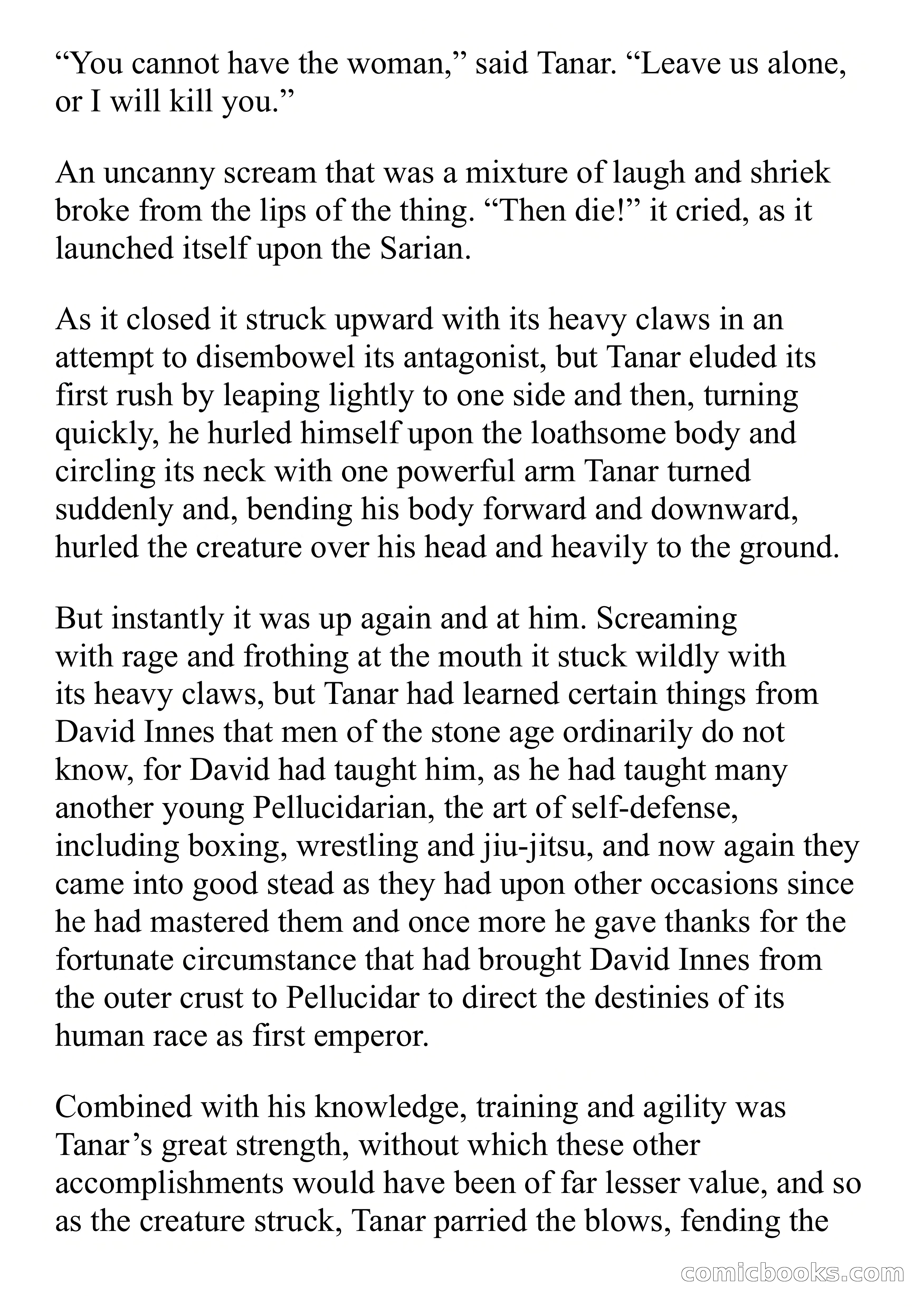 Tanar of Pellucidar — page 99 of 332