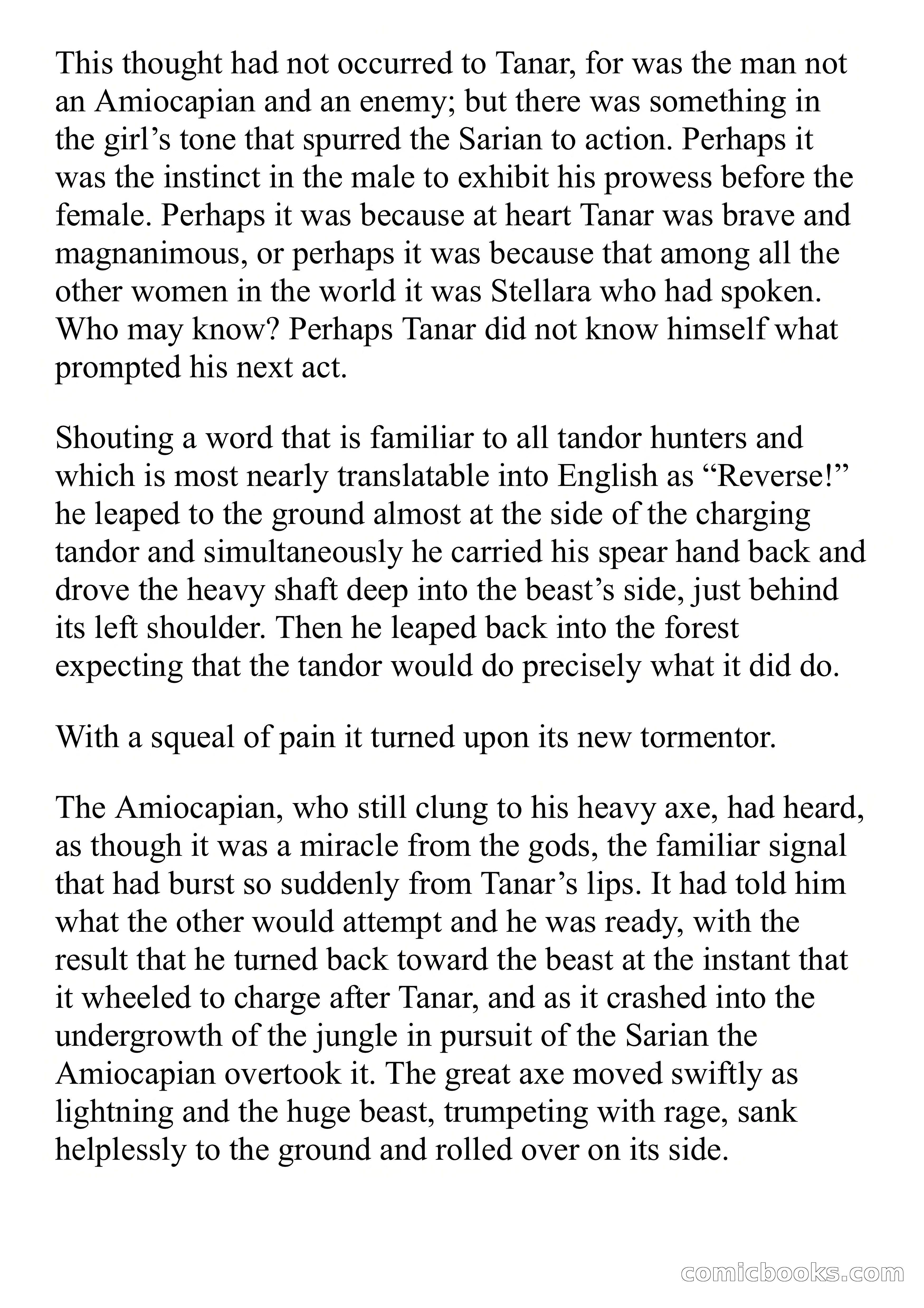 Tanar of Pellucidar — page 107 of 332