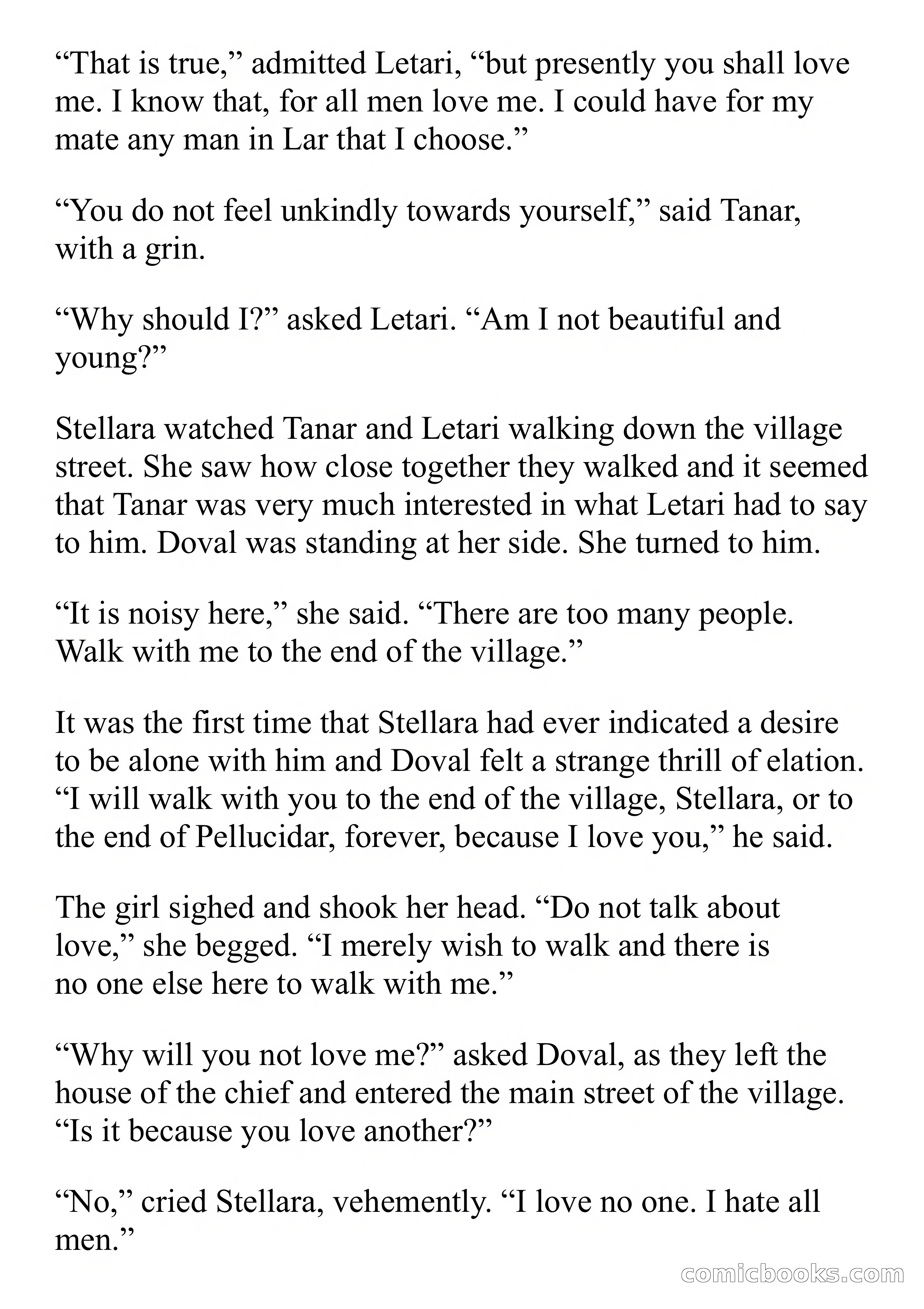 Tanar of Pellucidar — page 122 of 332